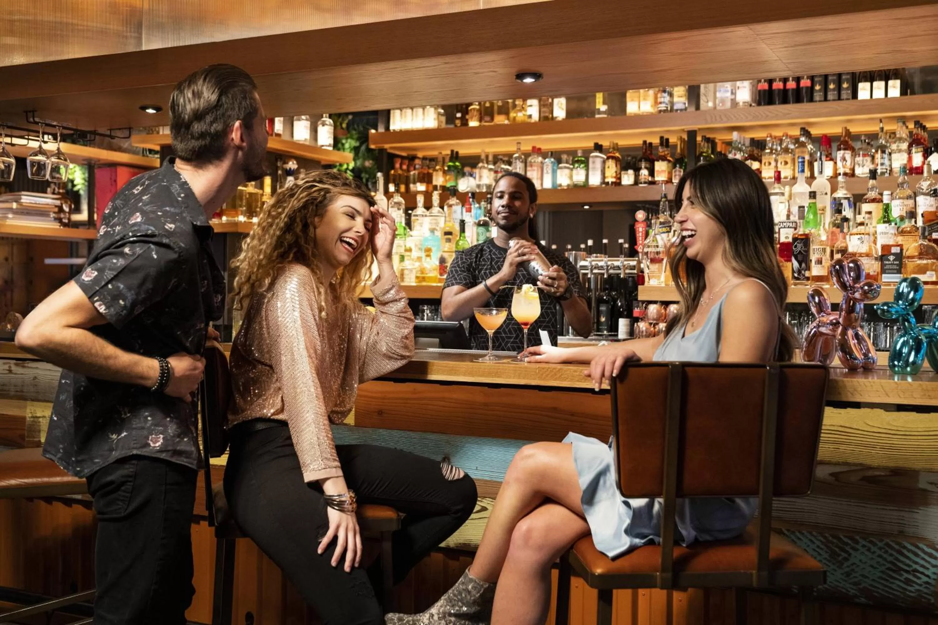 Lounge or bar in Moxy Austin - University