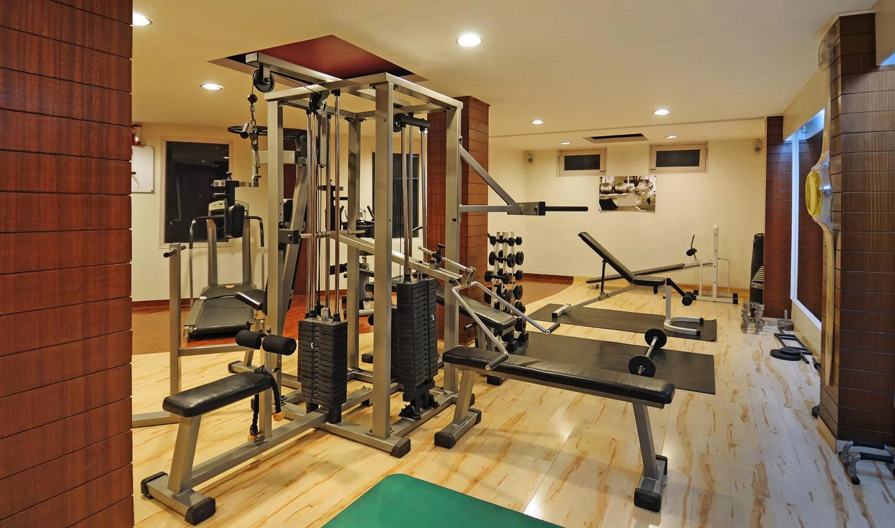 Fitness centre/facilities in Renest River Country Resort Manali
