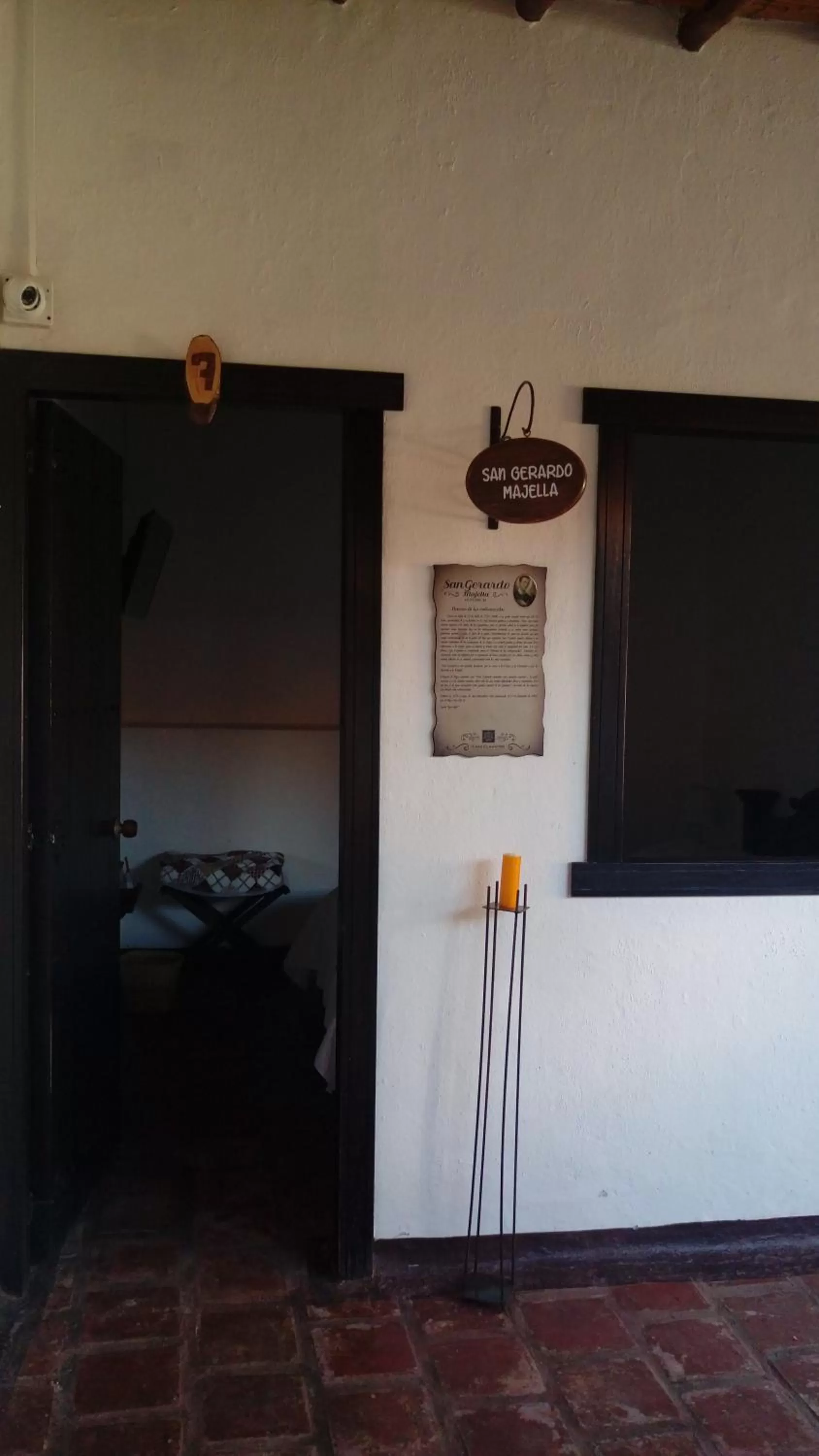 TV/Entertainment Center in Hotel Casa Claustro De Zapatoca