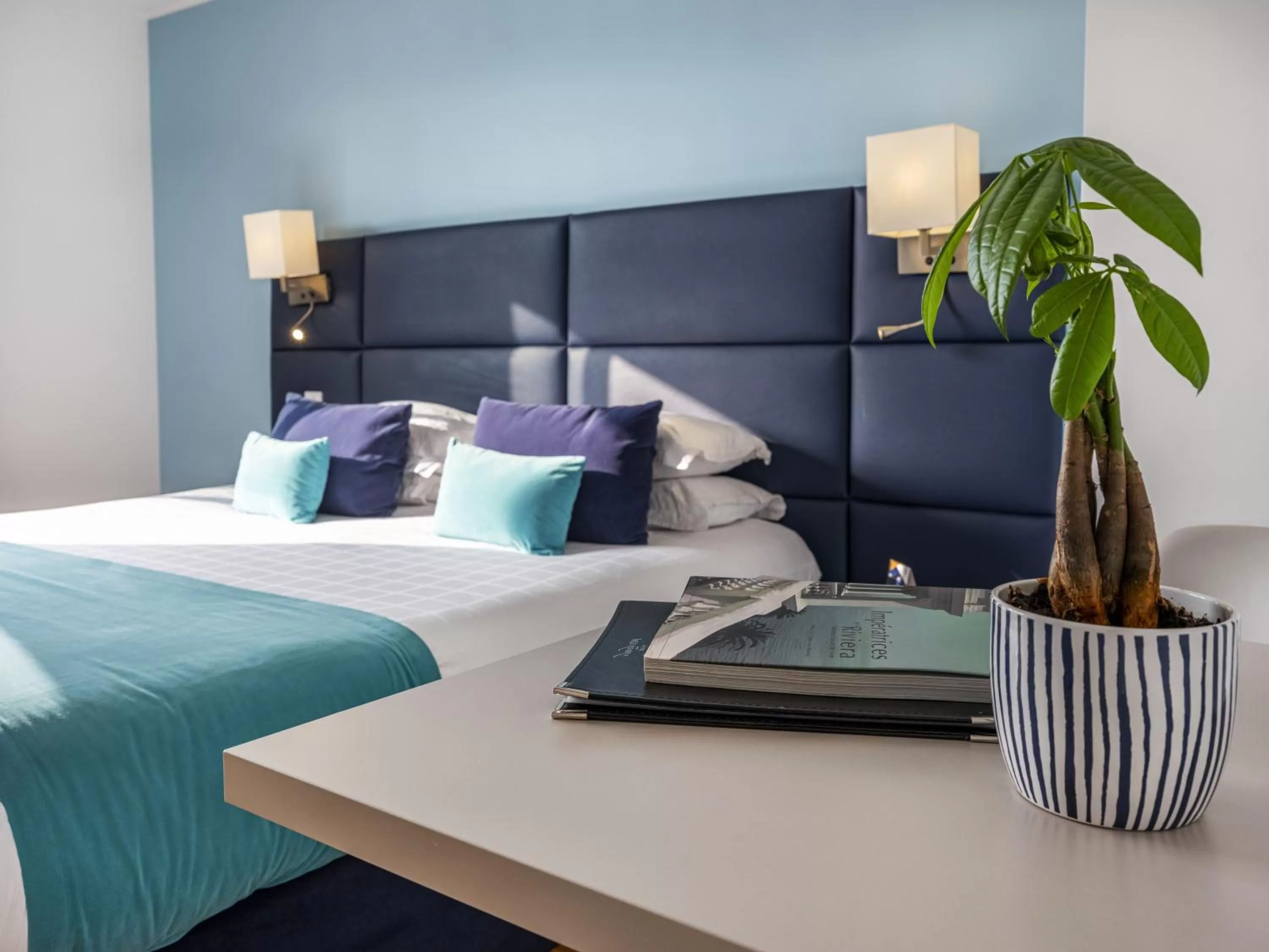 Bed in Hotel Nice Riviera