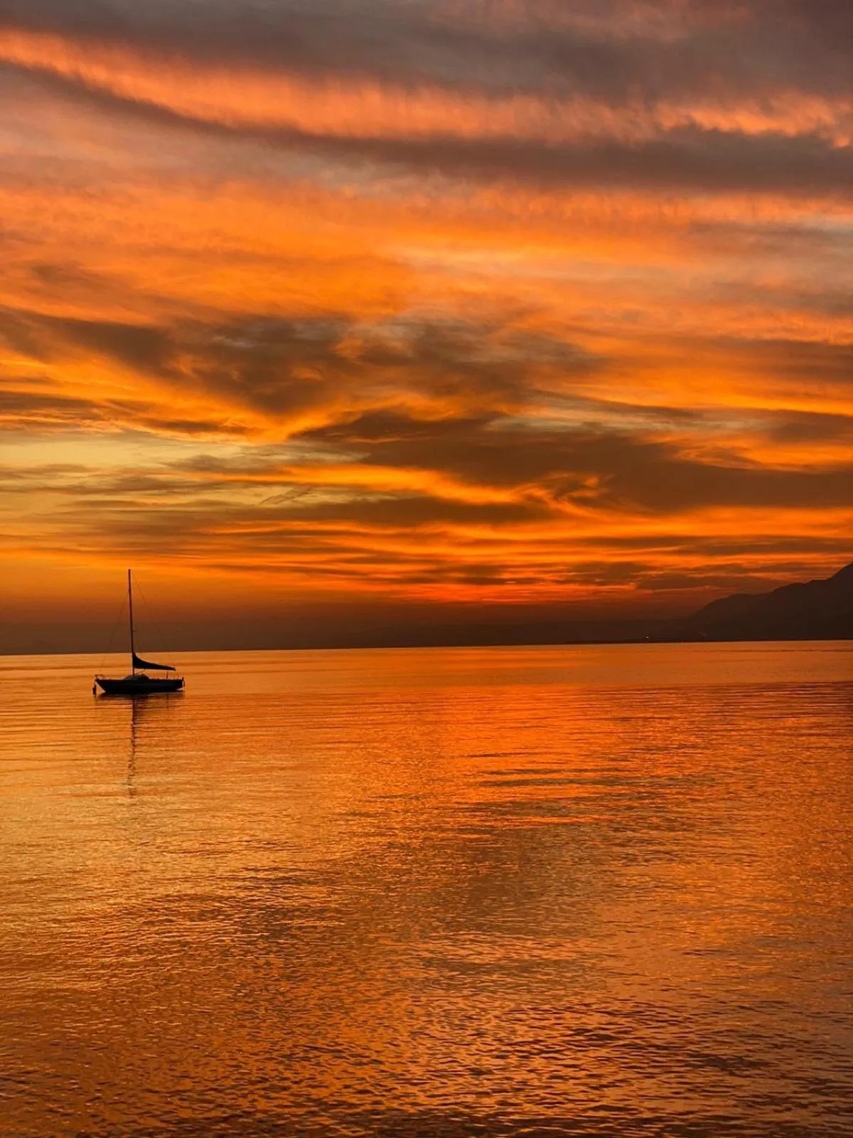 Sunset in Garda Family House