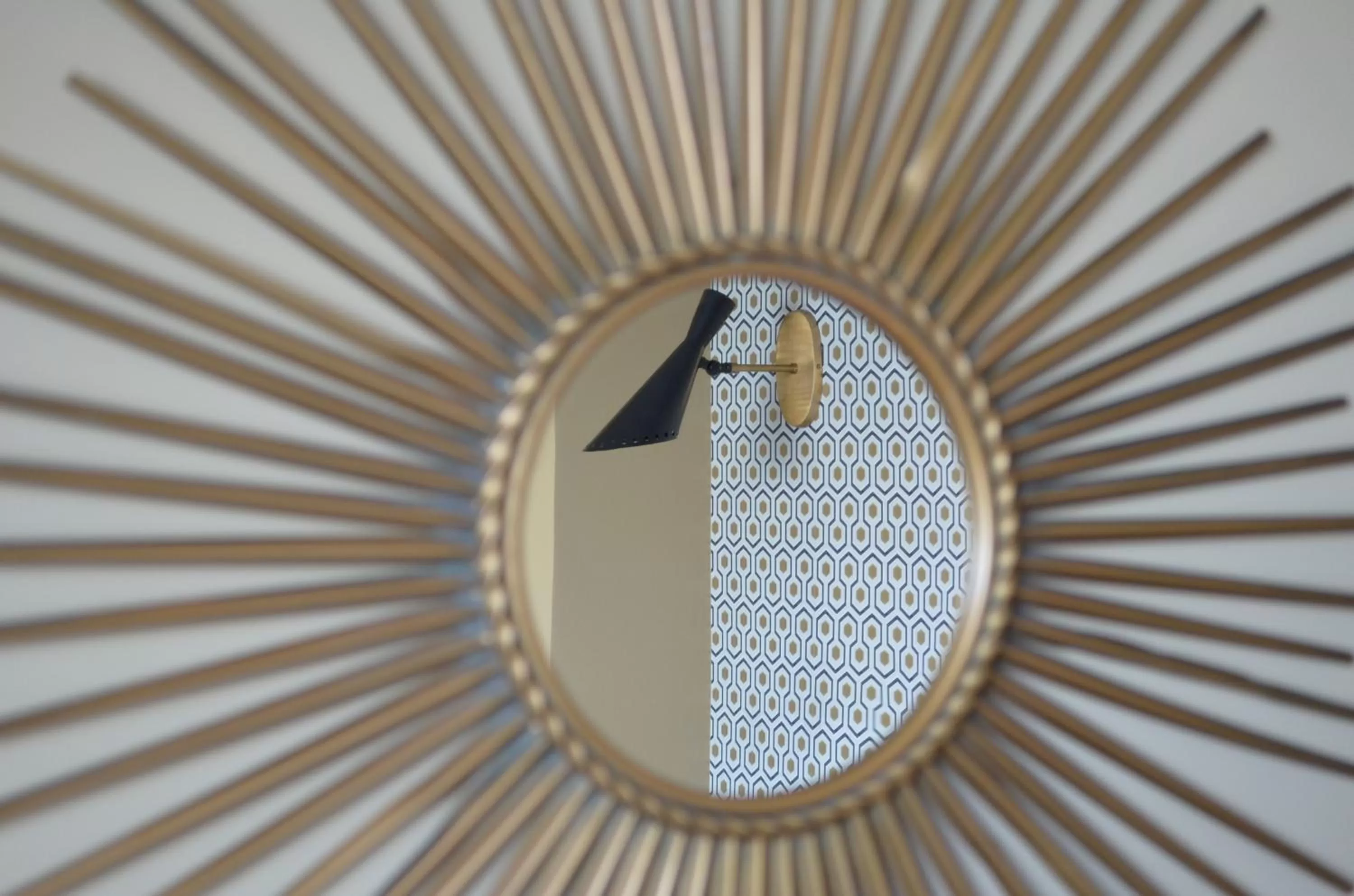 Decorative detail in Hotel Les Pilotes