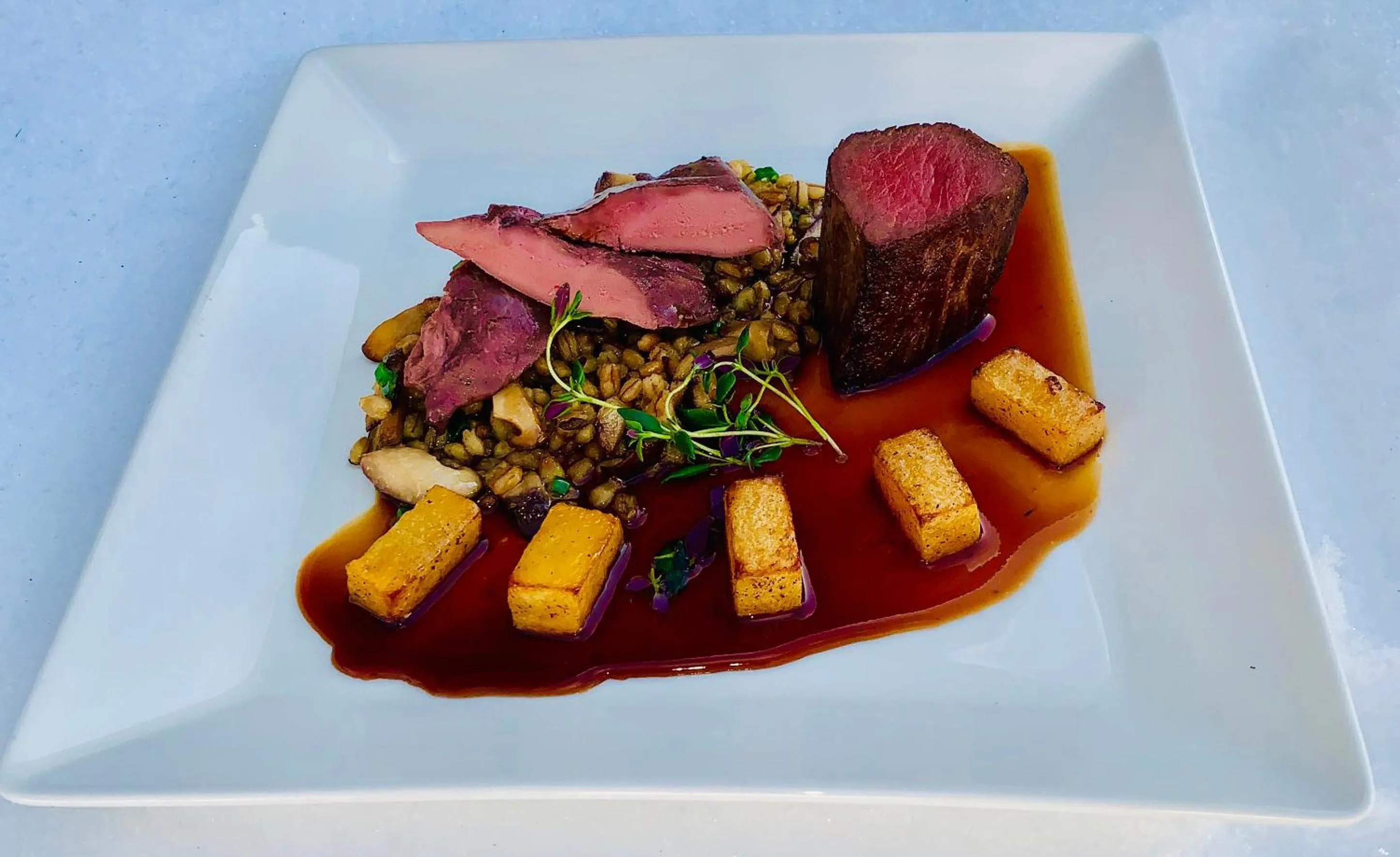 Food close-up in Aurora Village Ivalo