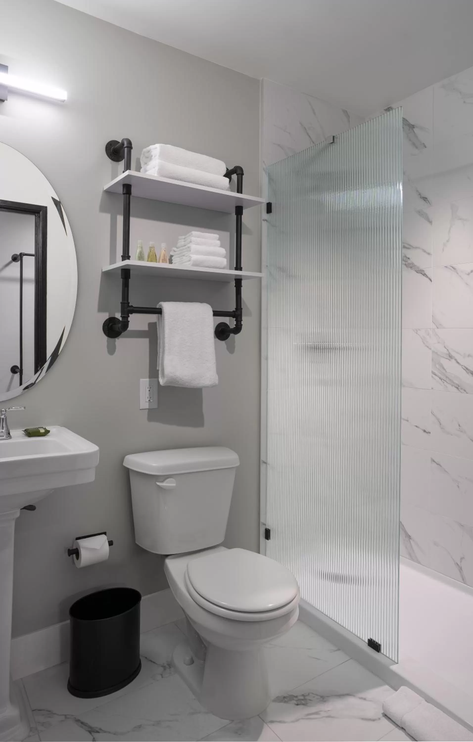 Shower in The Lexi Las Vegas