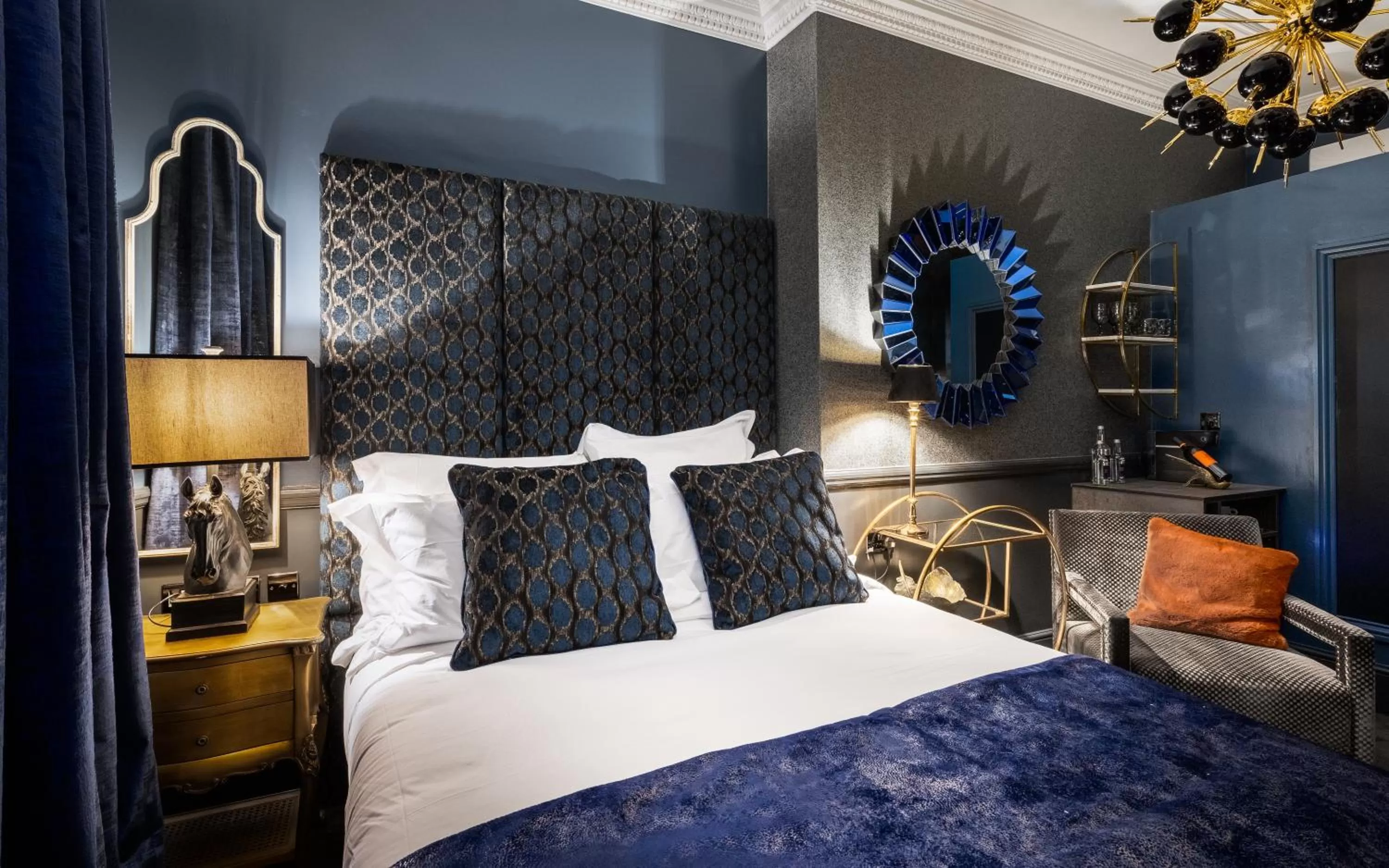 Bed in Funky Monk Hotel