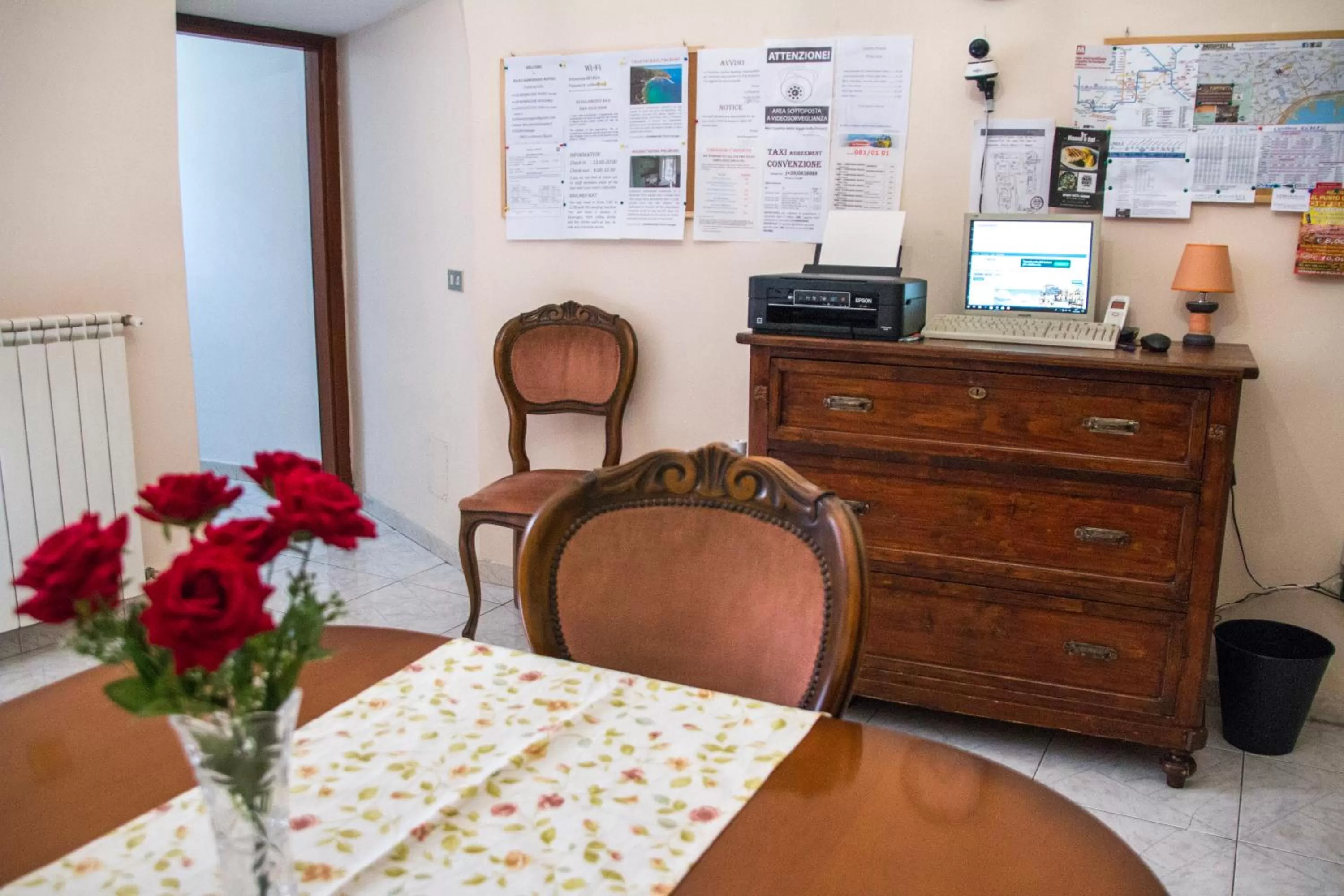 Living room in B&B Carbonara Napoli