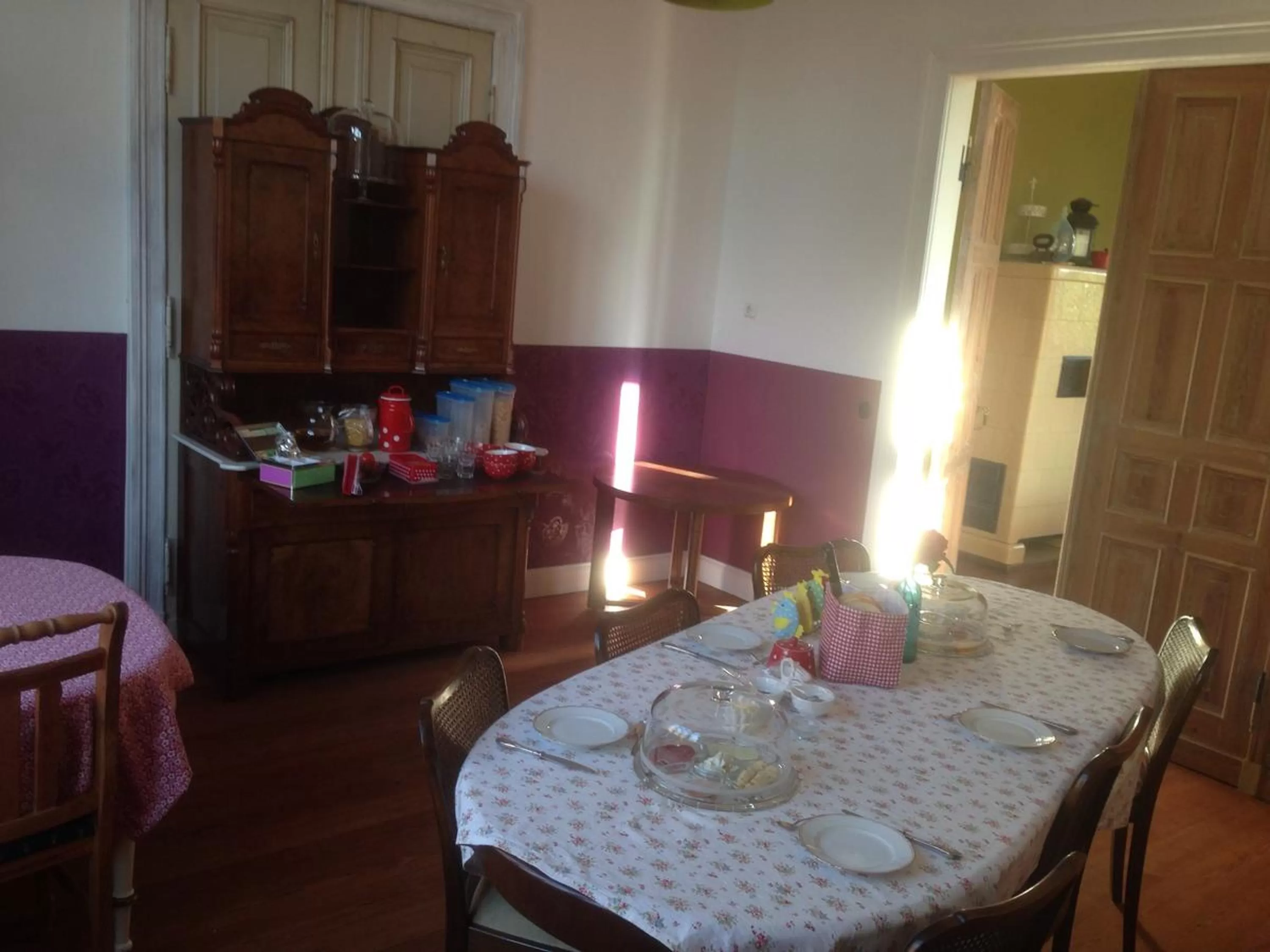 Restaurant/places to eat, Dining Area in B&B Mühlenvilla am Bützower Hafen