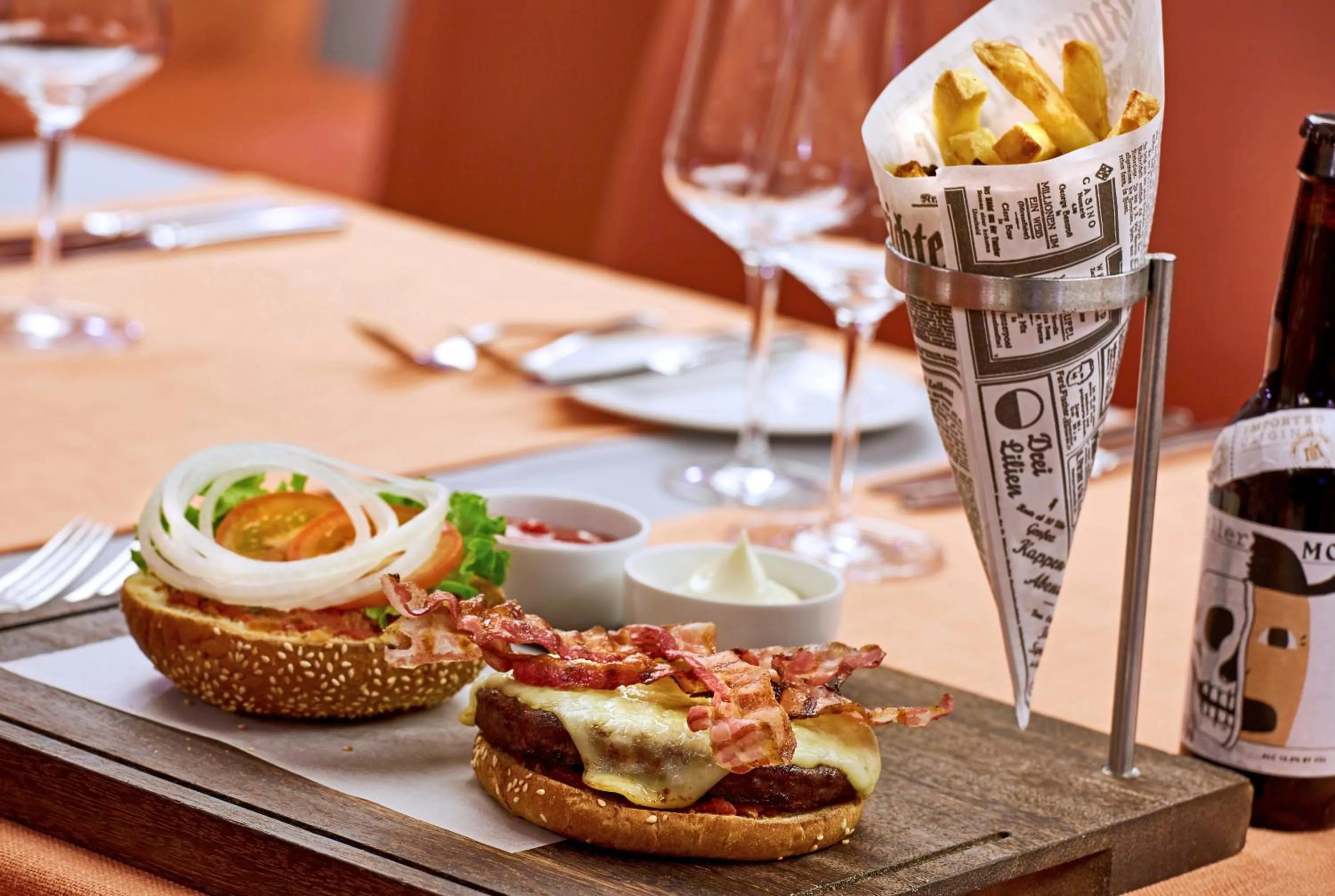 Restaurant/places to eat in Seaside Park Hotel Leipzig