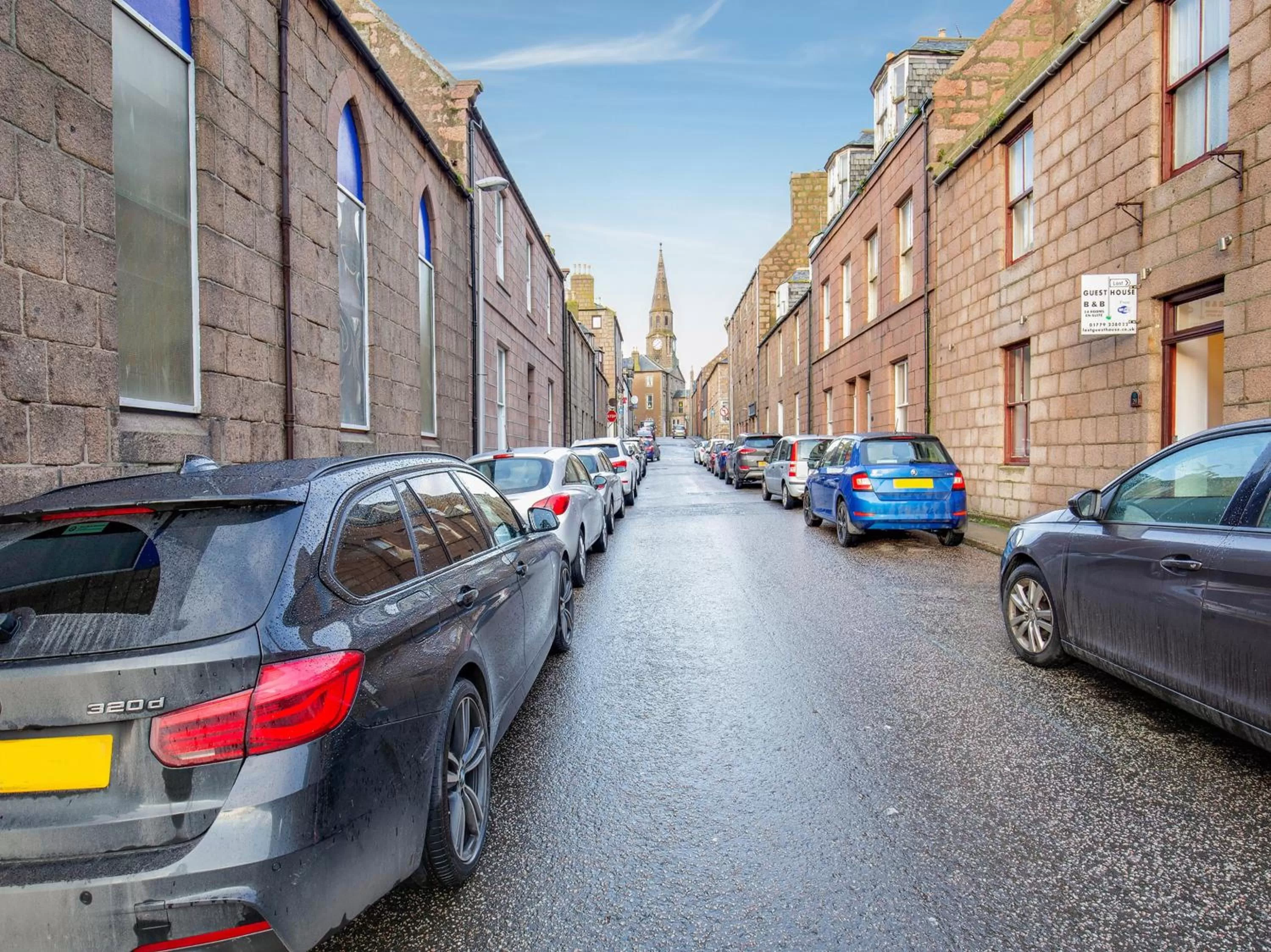 Street view in Lost Guest House Peterhead
