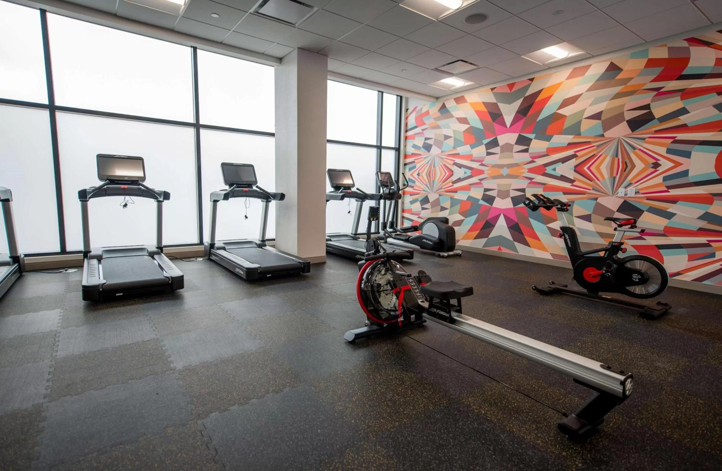 Fitness centre/facilities in Hilton Garden Inn Moncton Downtown, Nb