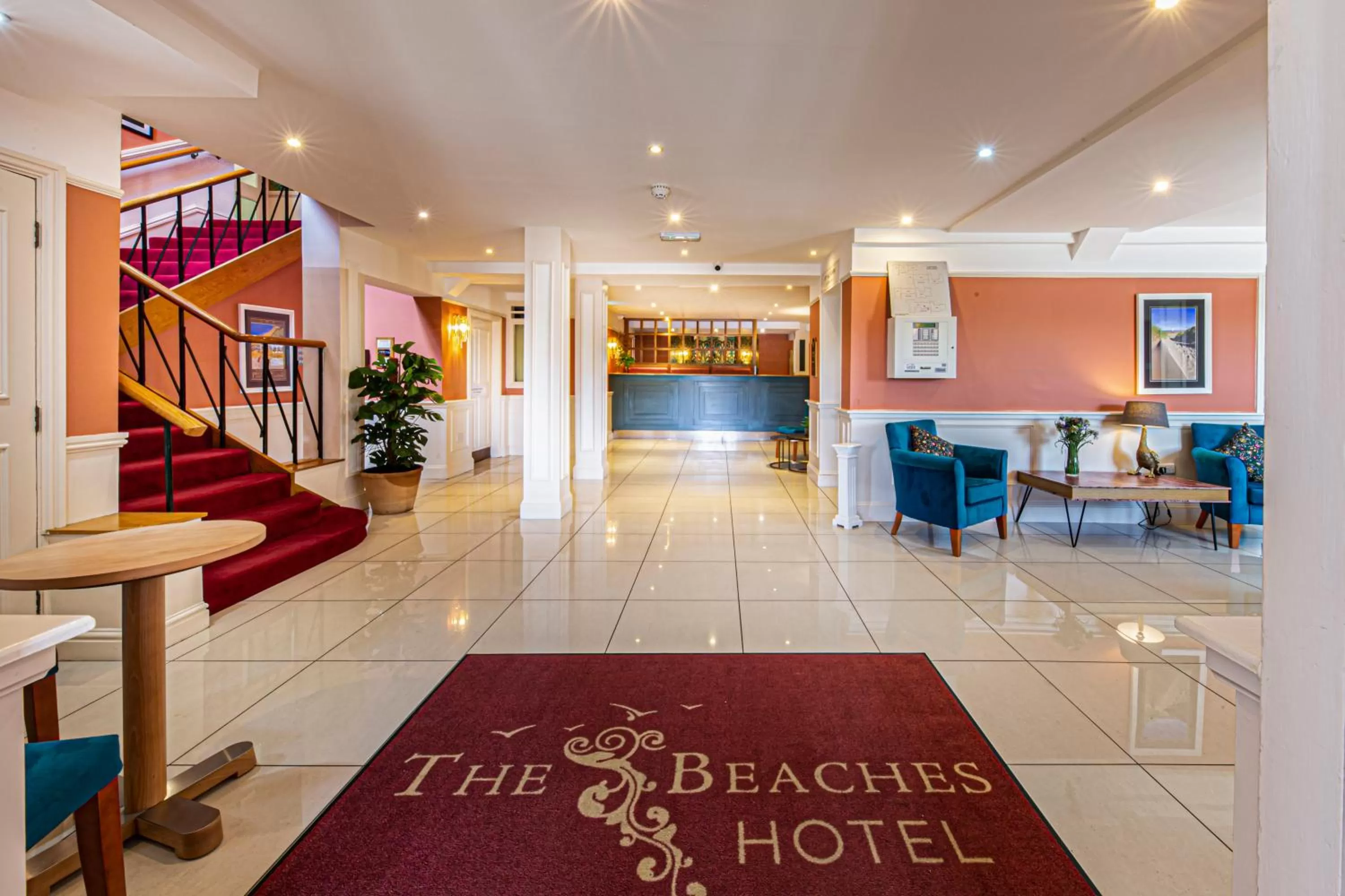 Lobby or reception in The Beaches Hotel and Spa