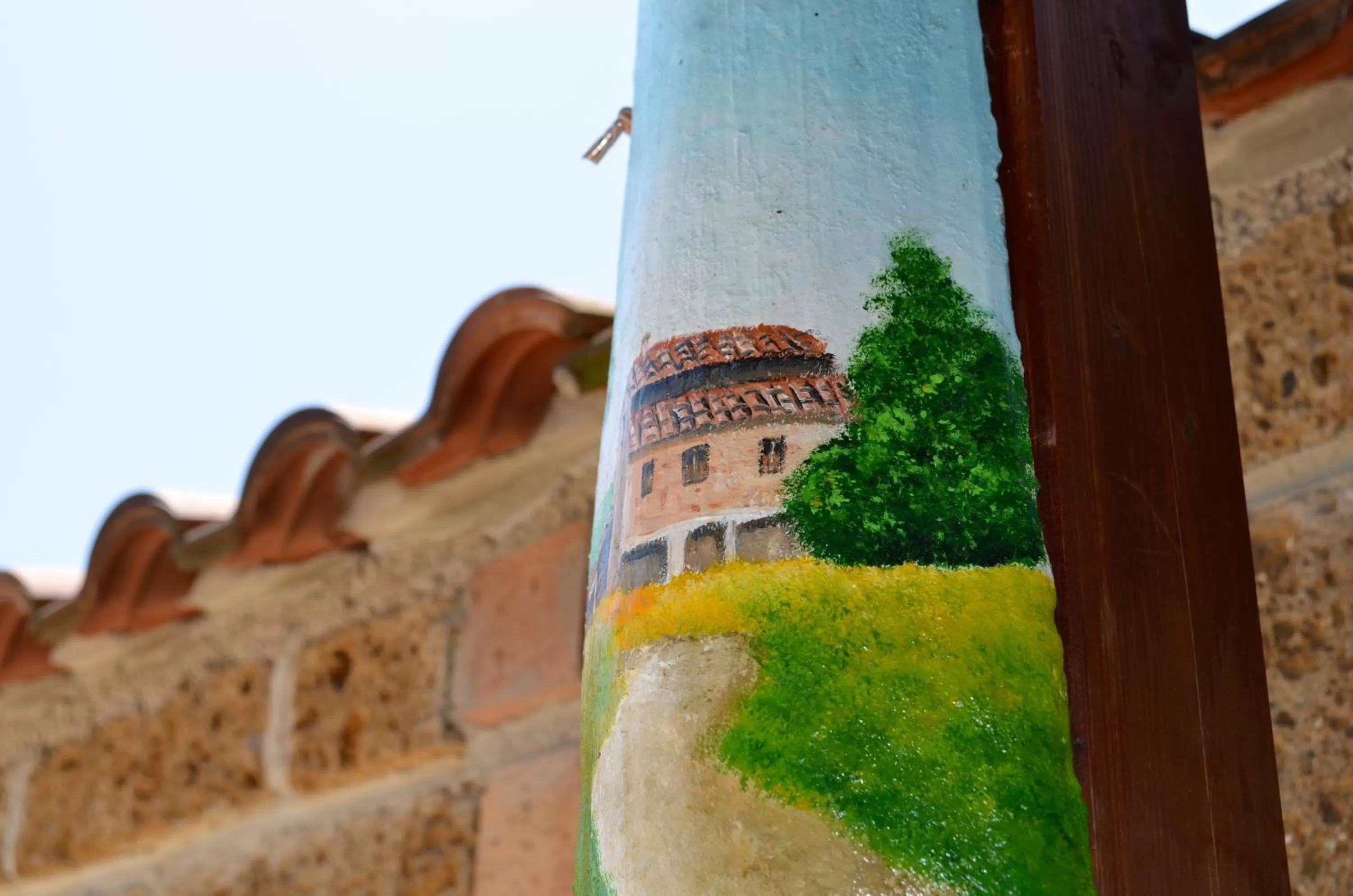 Decorative detail in La Magnolia B&B