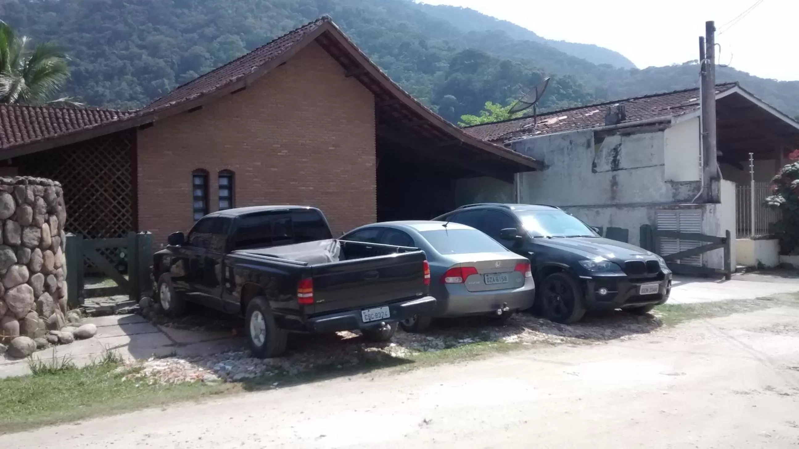 Property building in Pousada Na Praia Ubatuba