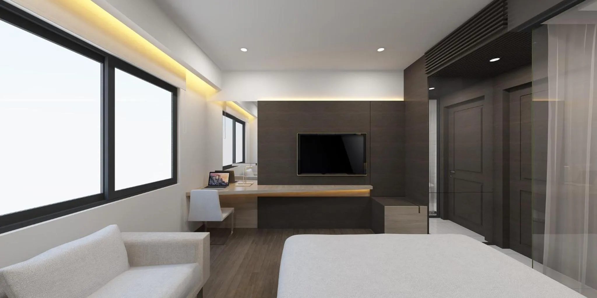 Bed in Golden Nha Trang Hotel