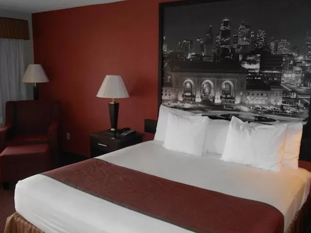 Bed in AmeriStay Inn St Joseph