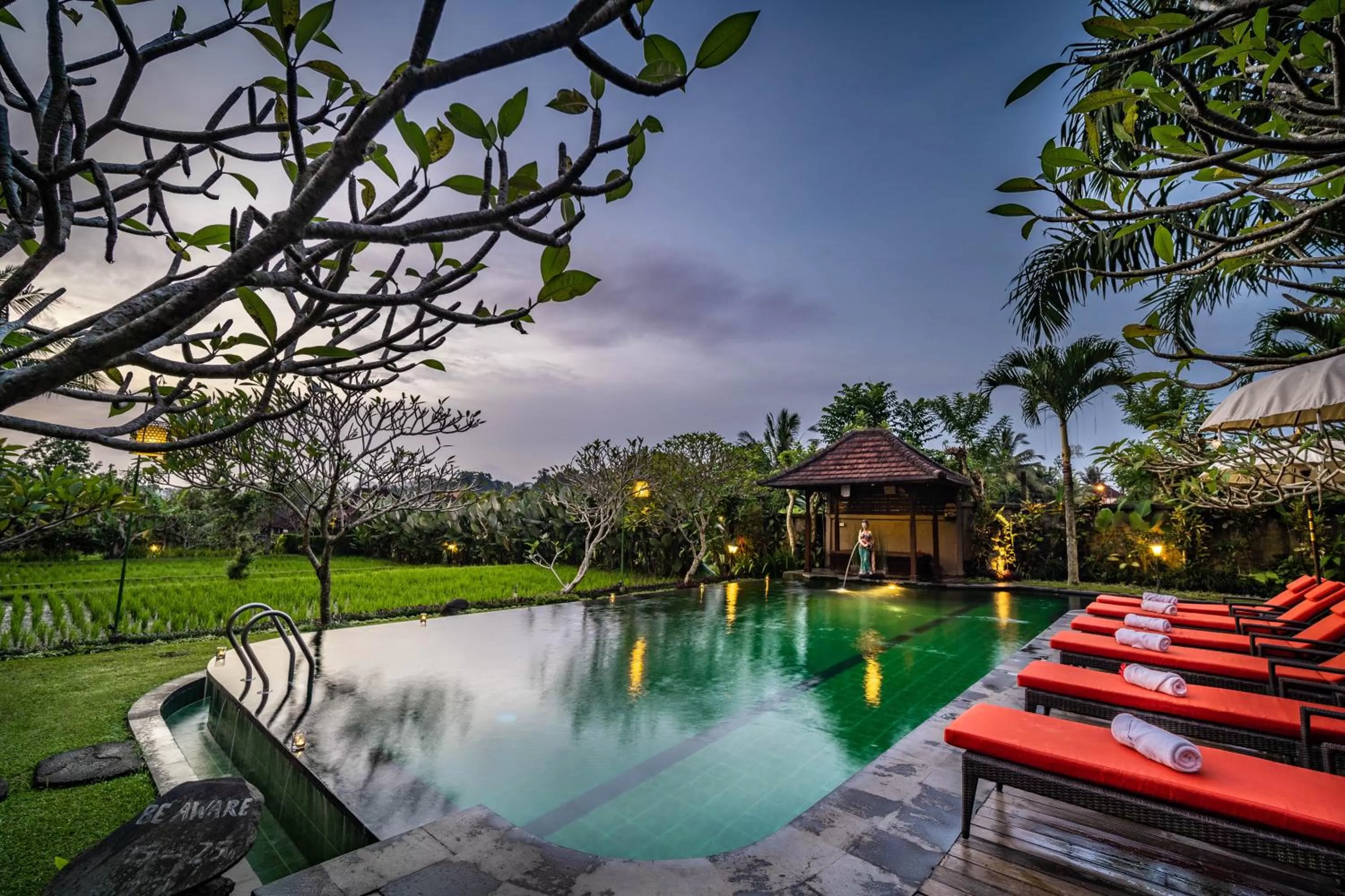 Pool view in Bliss Ubud Spa Resort