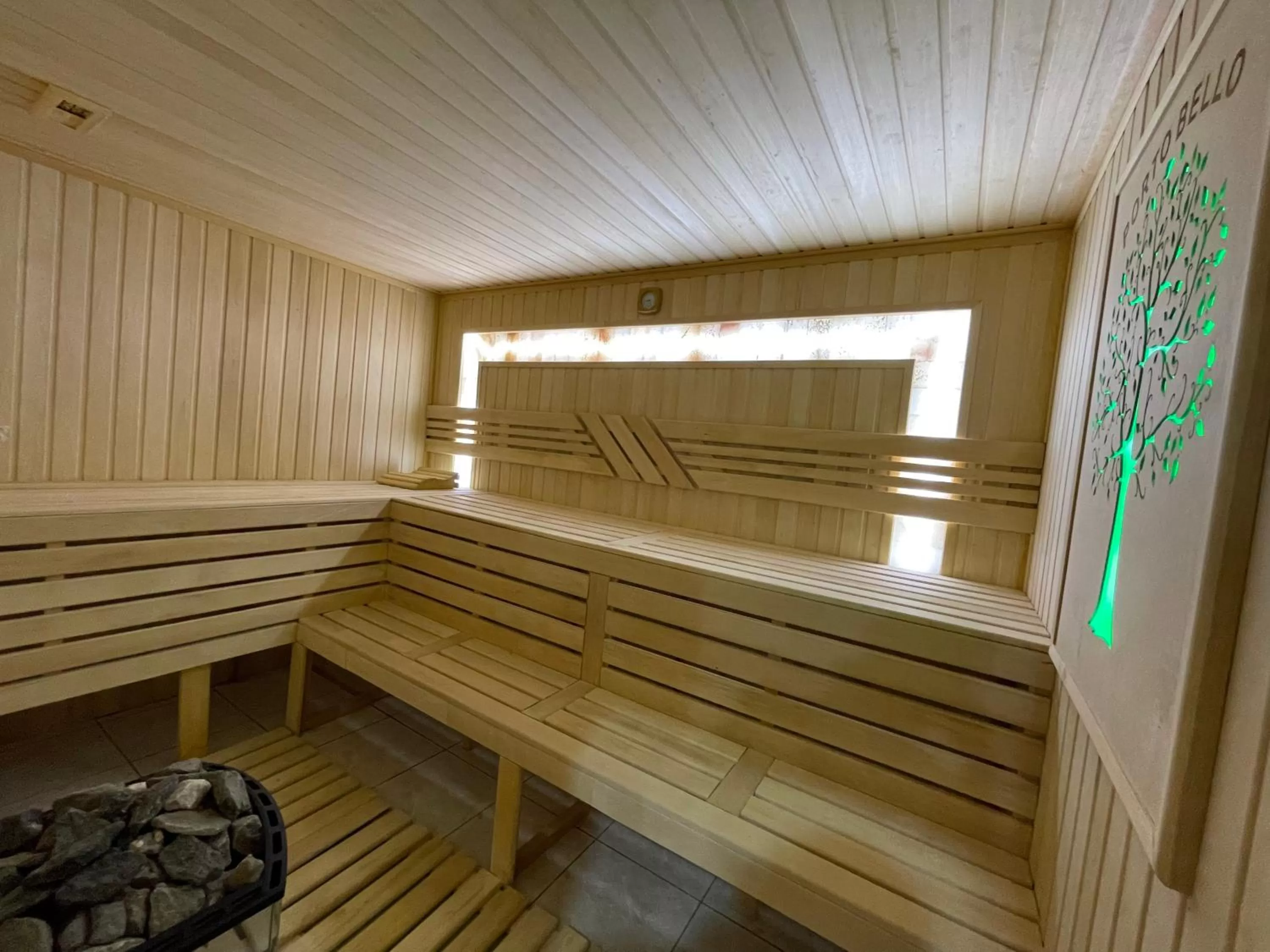 Sauna in Porto Bello Hotel