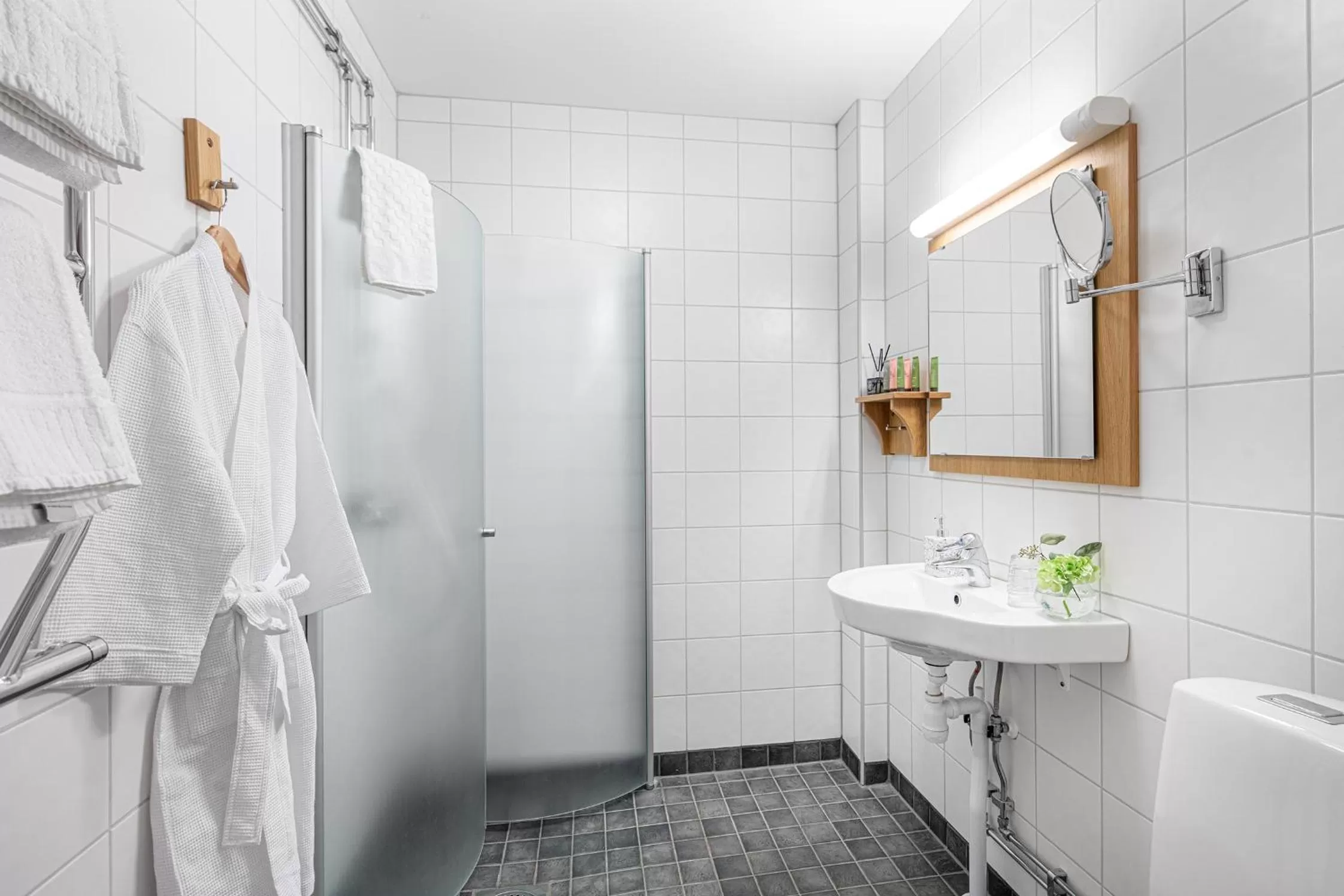 Shower in Lejondals Slott