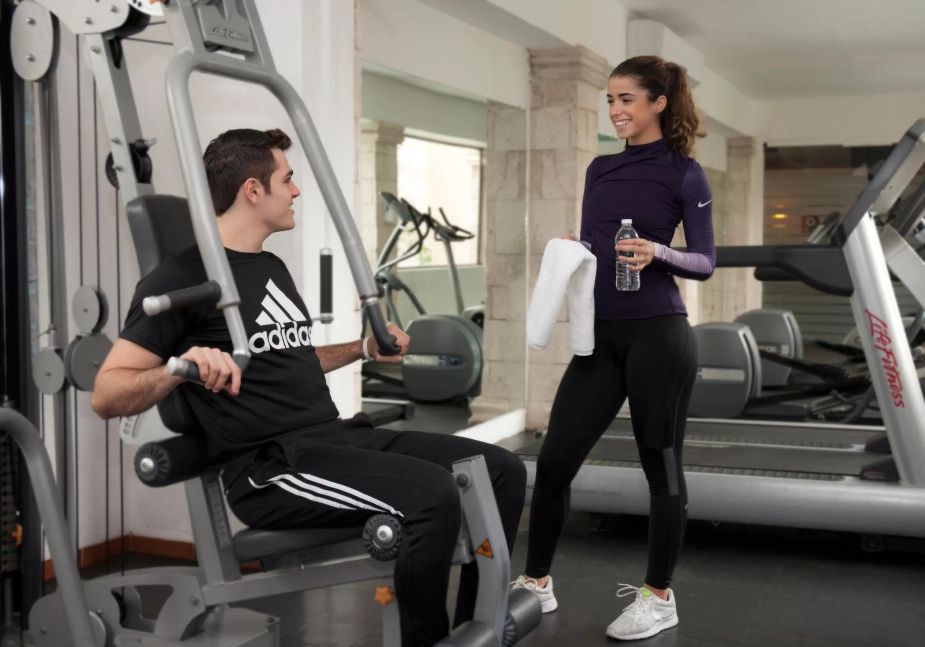 Fitness centre/facilities in Adhara Hacienda Cancun