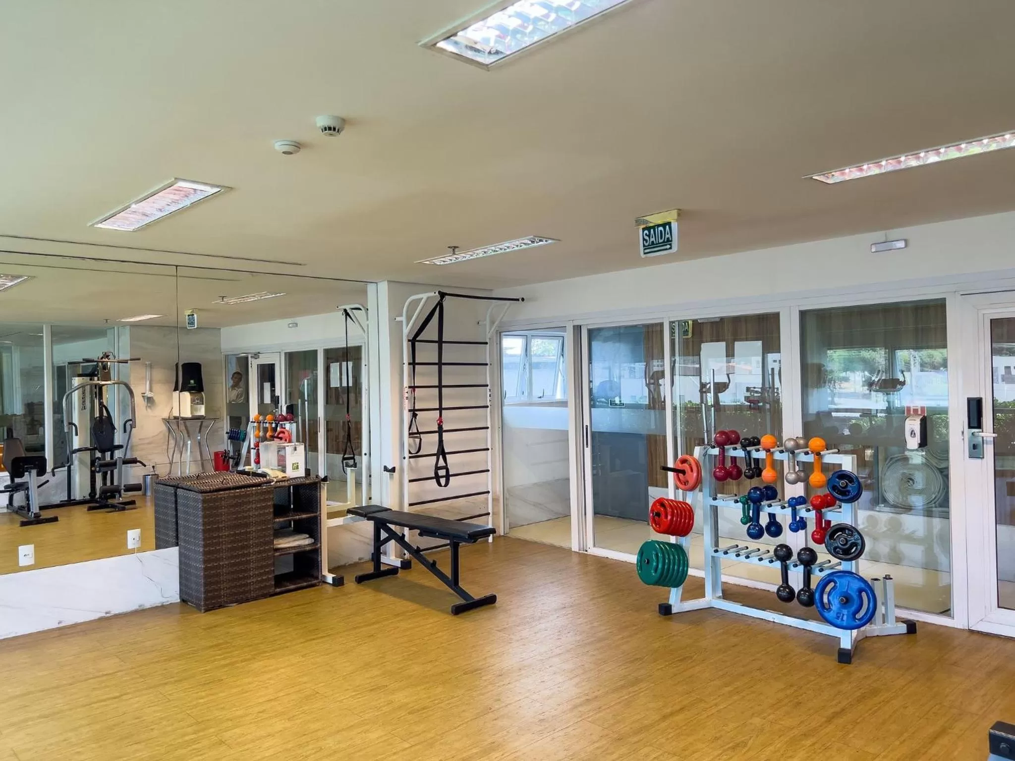 Fitness centre/facilities in Praiamar Arena