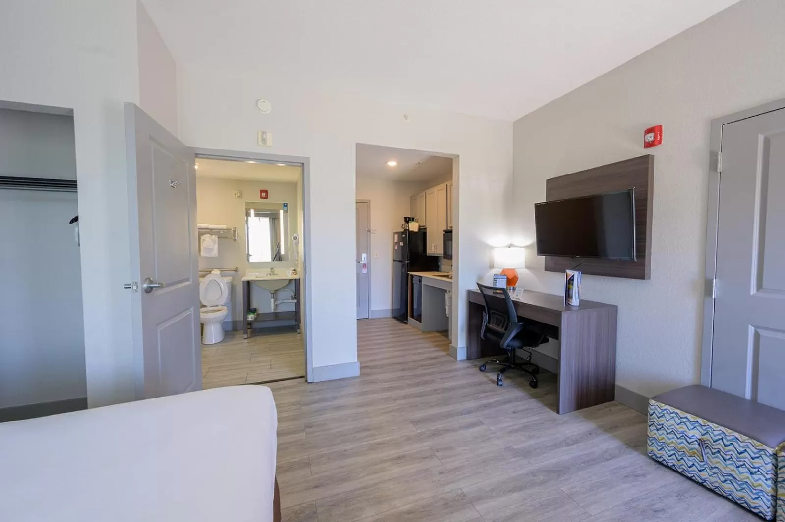 Bathroom in Hawthorn Extended Stay by Wyndham Panama City Beach