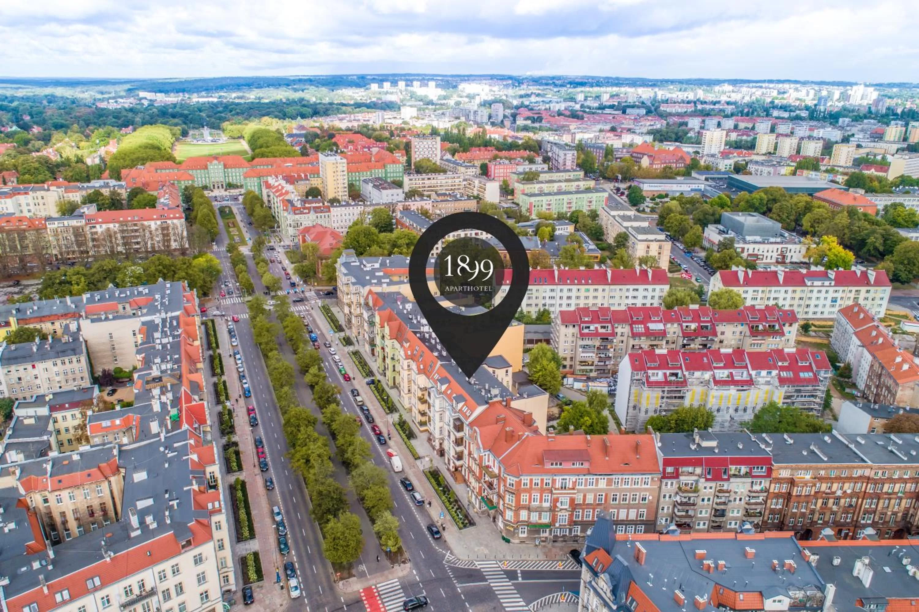 City view in Aparthotel 1899