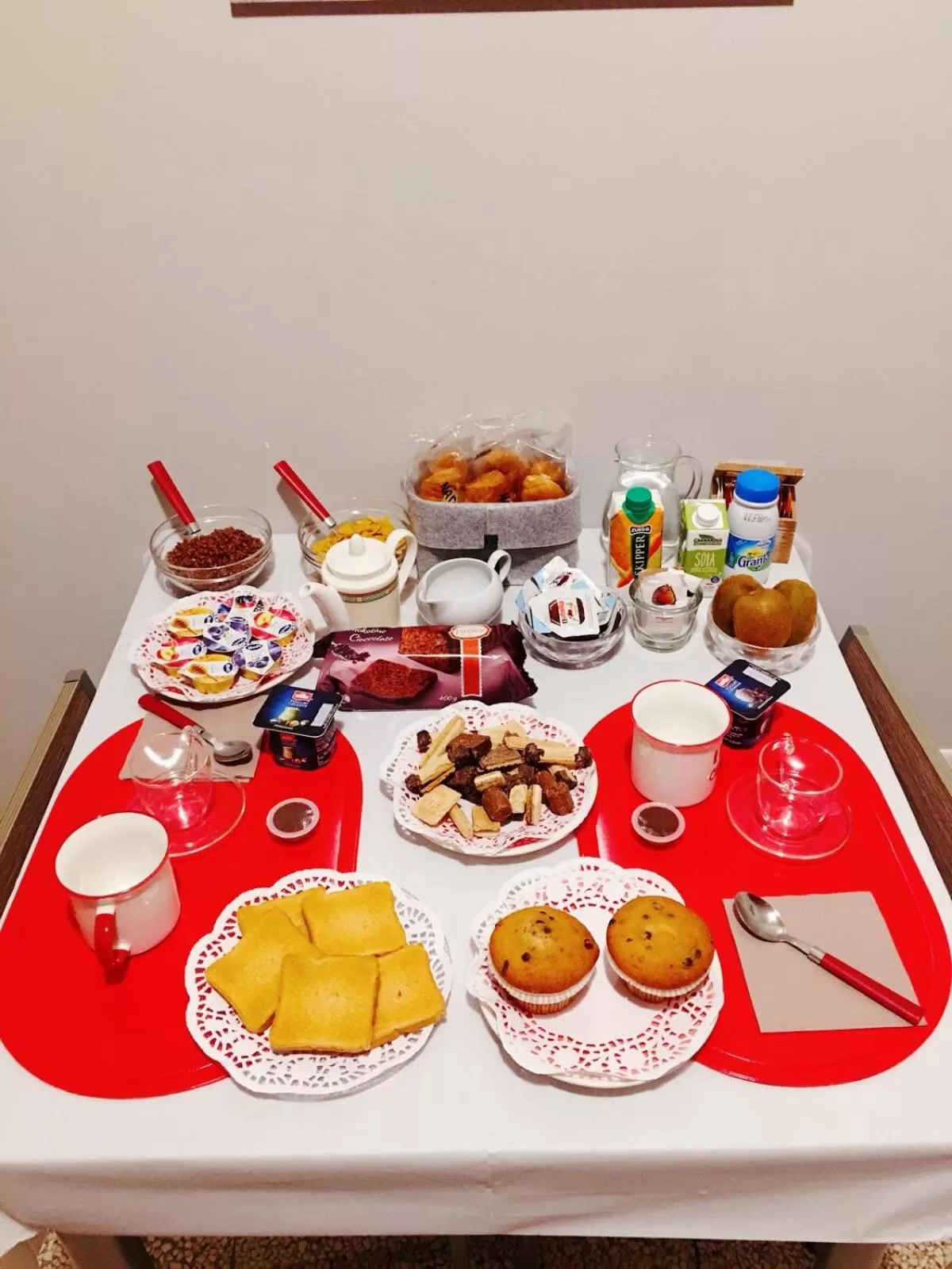 Breakfast in B&B Alpaca Biella