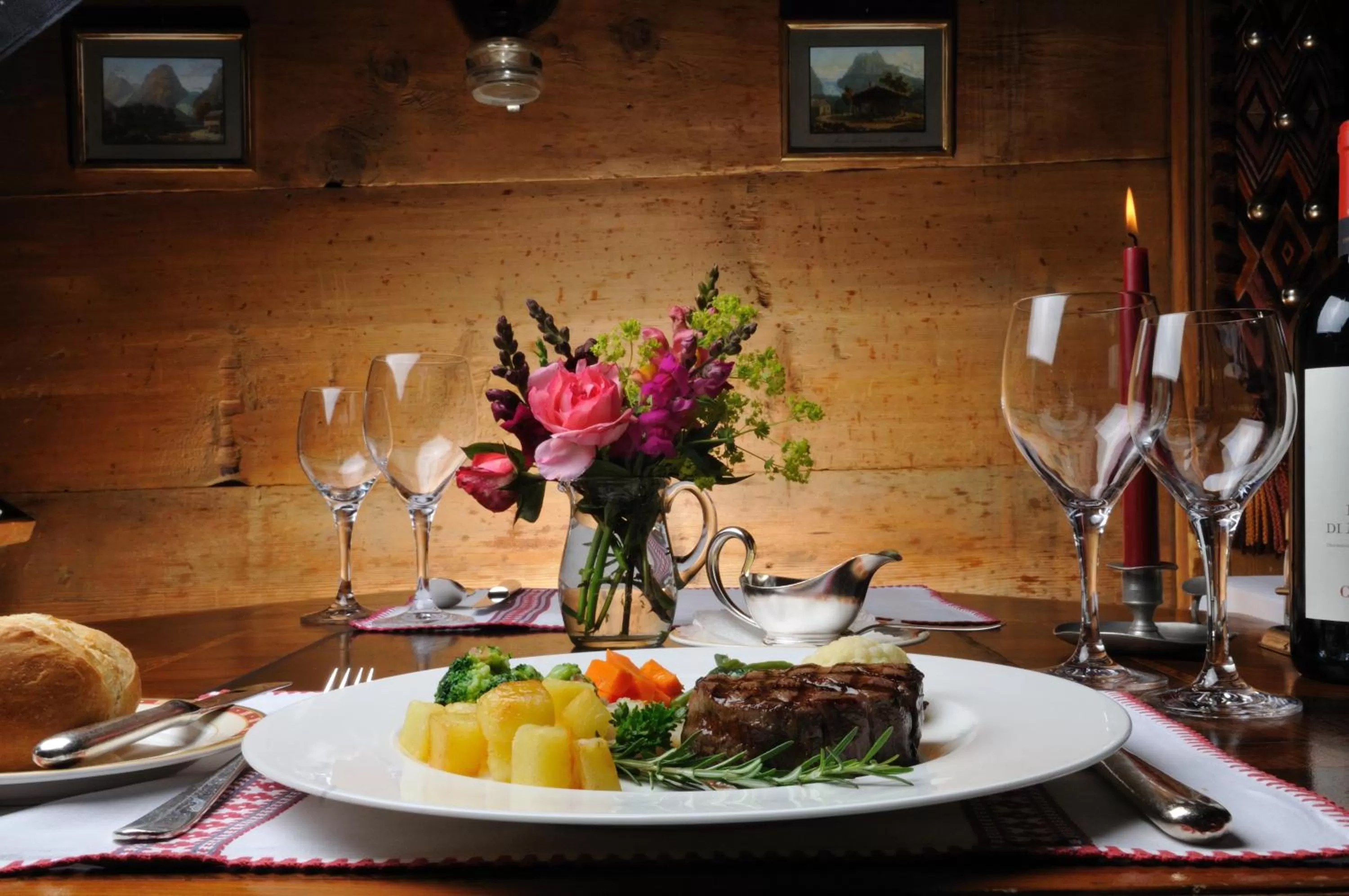 Food and drinks in Hotel Kreuz & Post Grindelwald