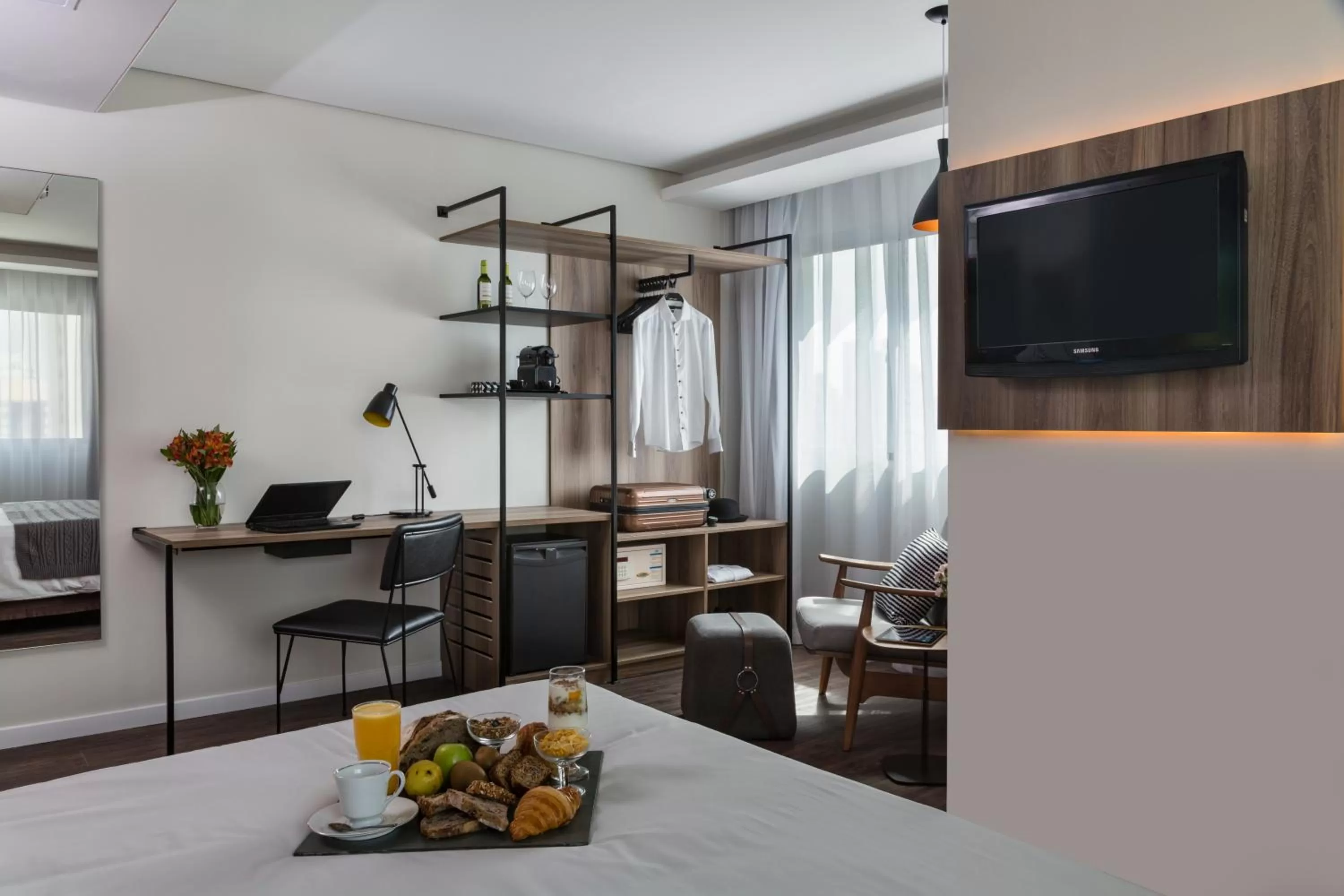 Photo of the whole room, Bed in Intercity São Paulo Ibirapuera