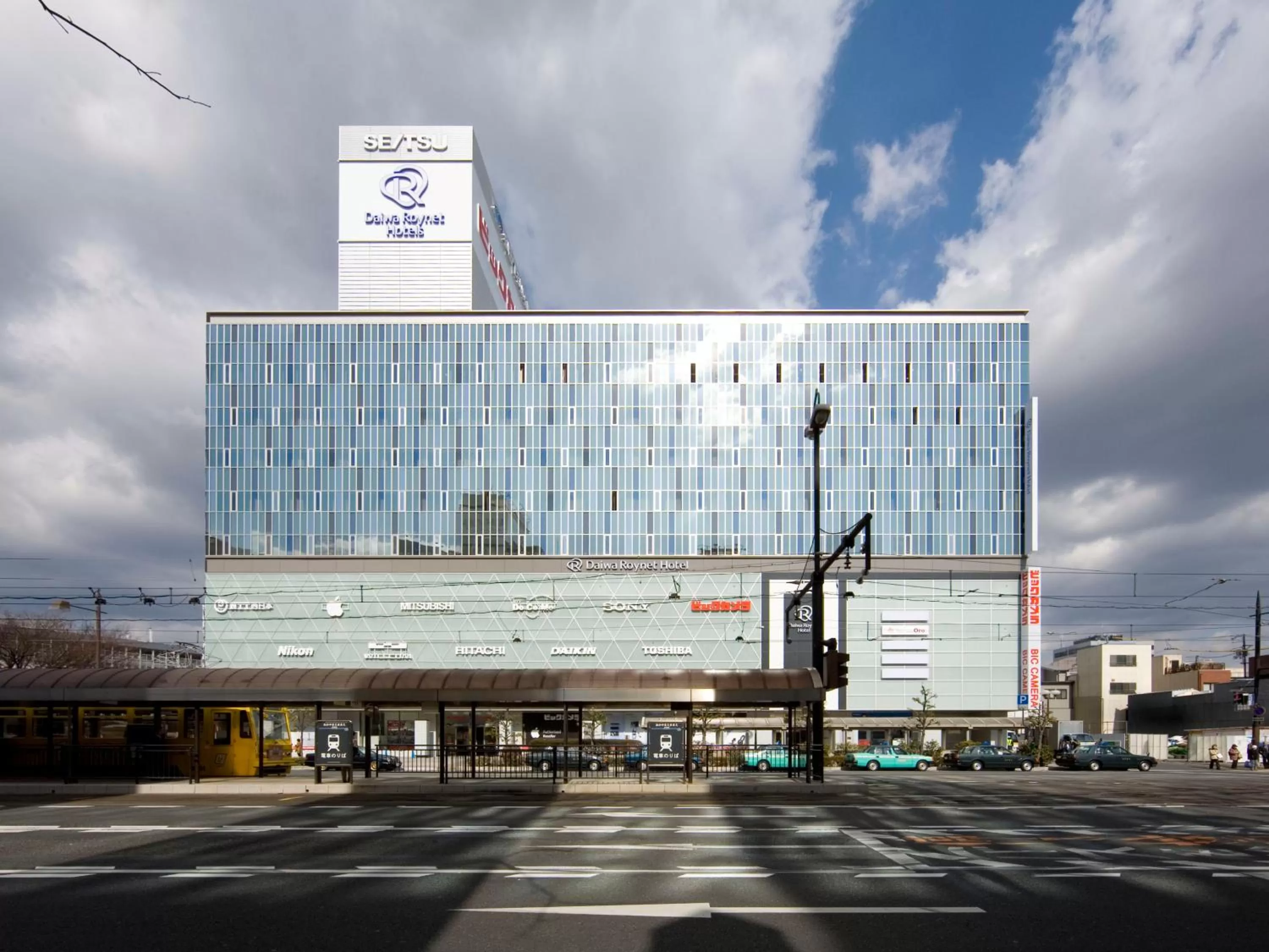 Facade/entrance in Daiwa Roynet Hotel Okayama Ekimae