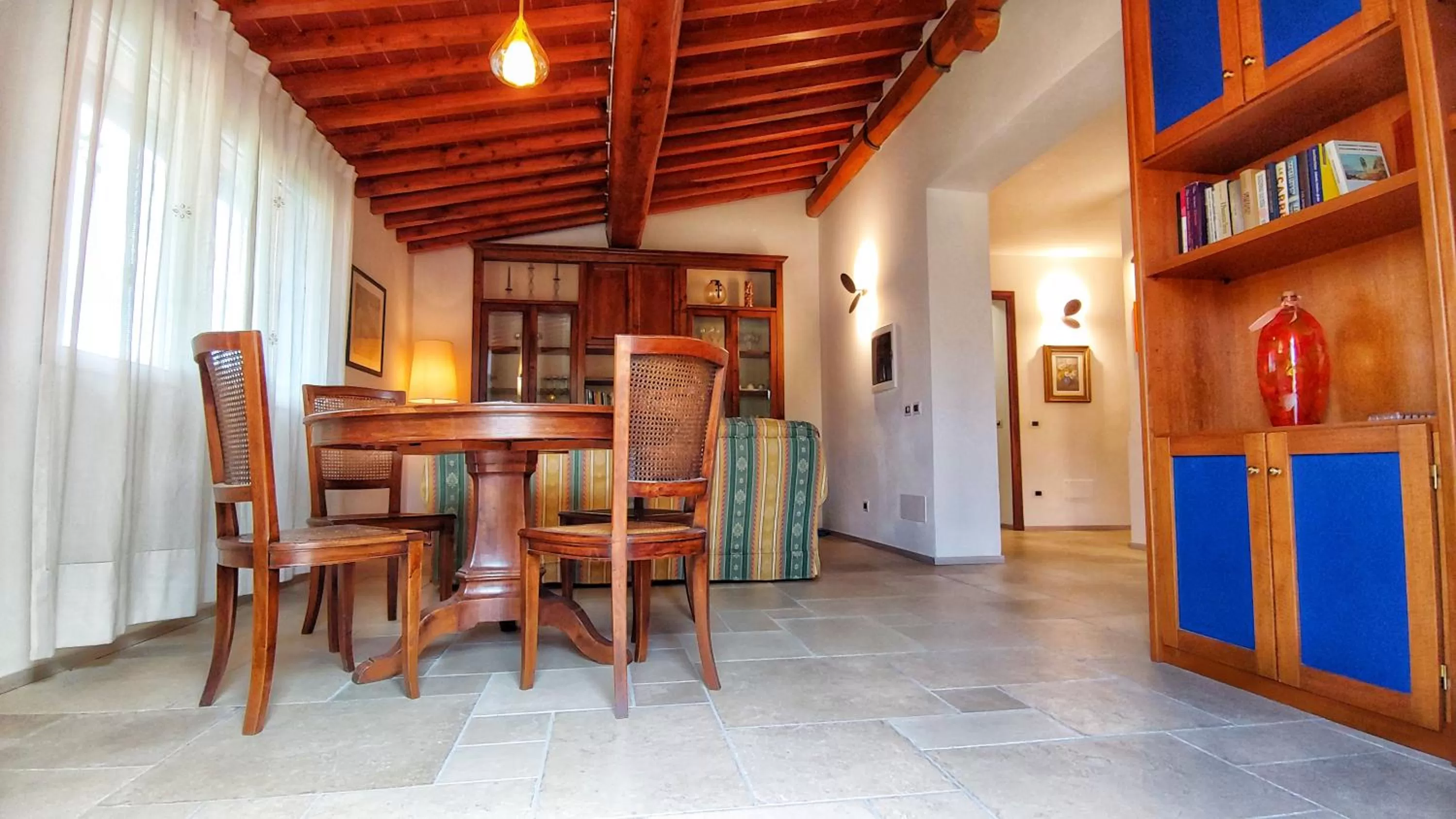 Living room in Torrebianca Tuscany