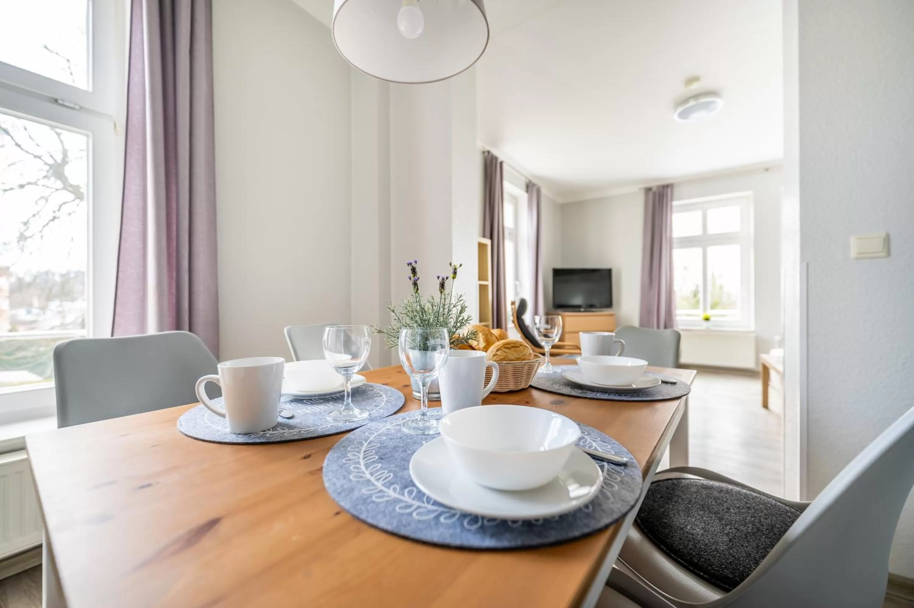 Dining Area in Haus Ferienglück Sauna im Haus
