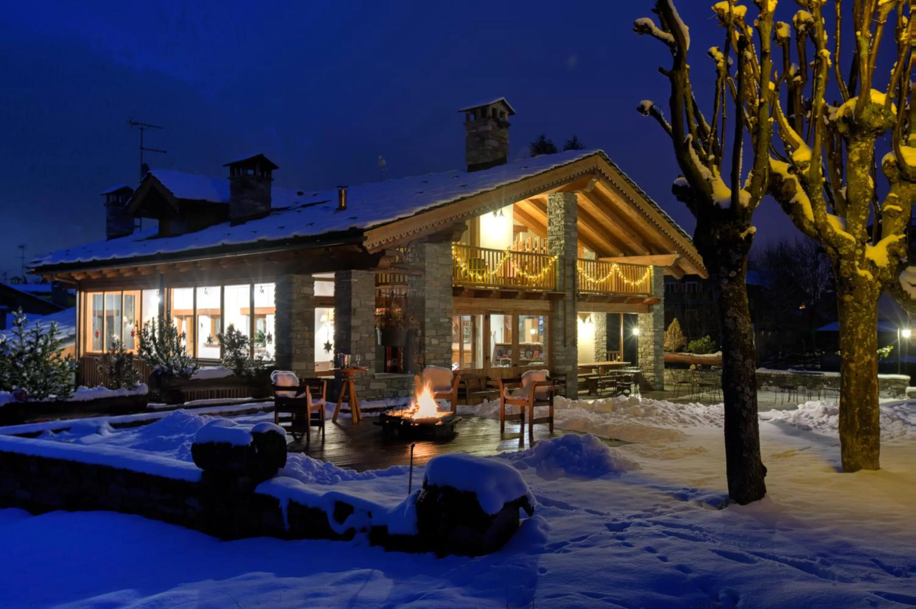 Facade/entrance in Hotel Lo Campagnar