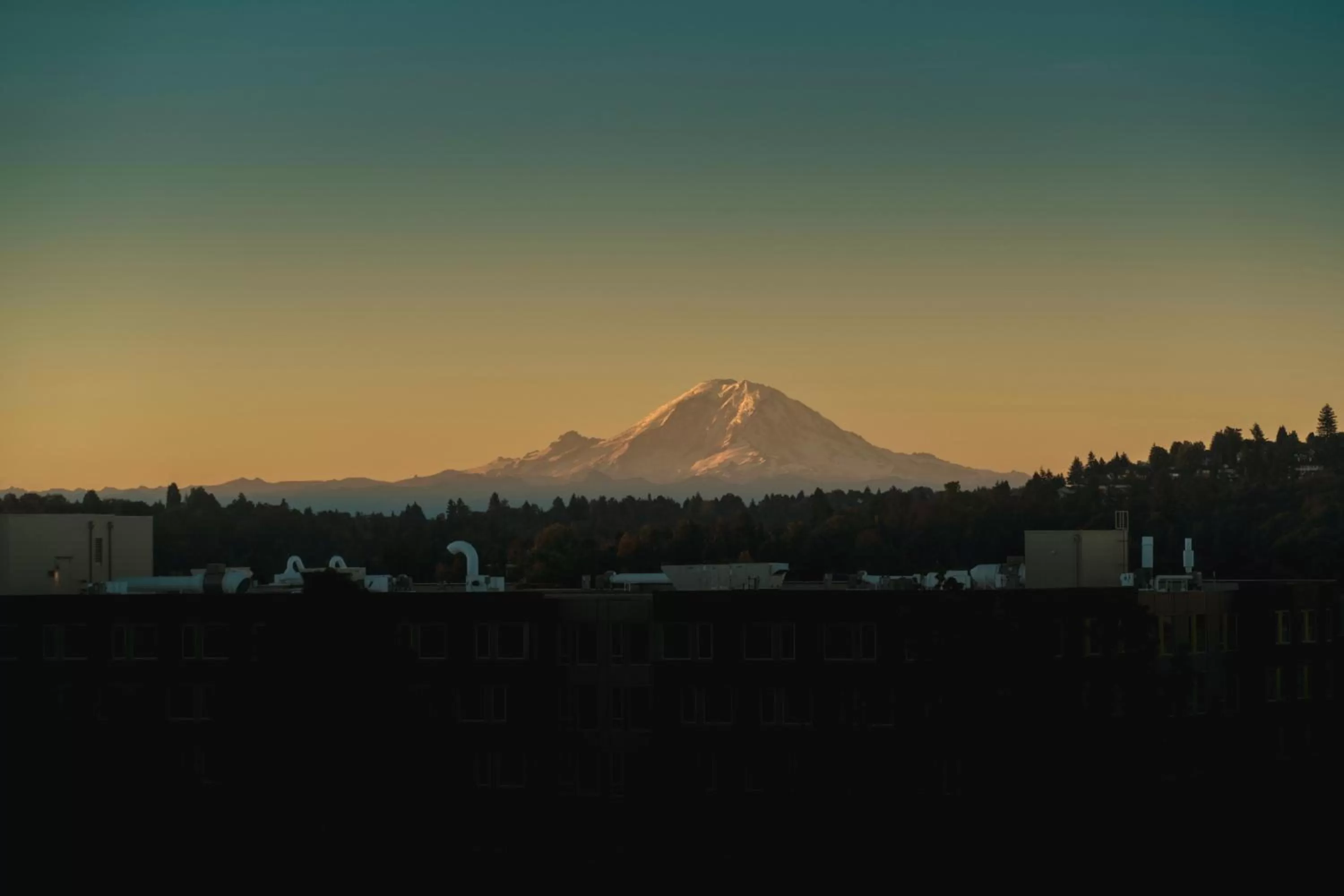 Mountain view in Staypineapple, Watertown Hotel, University District Seattle