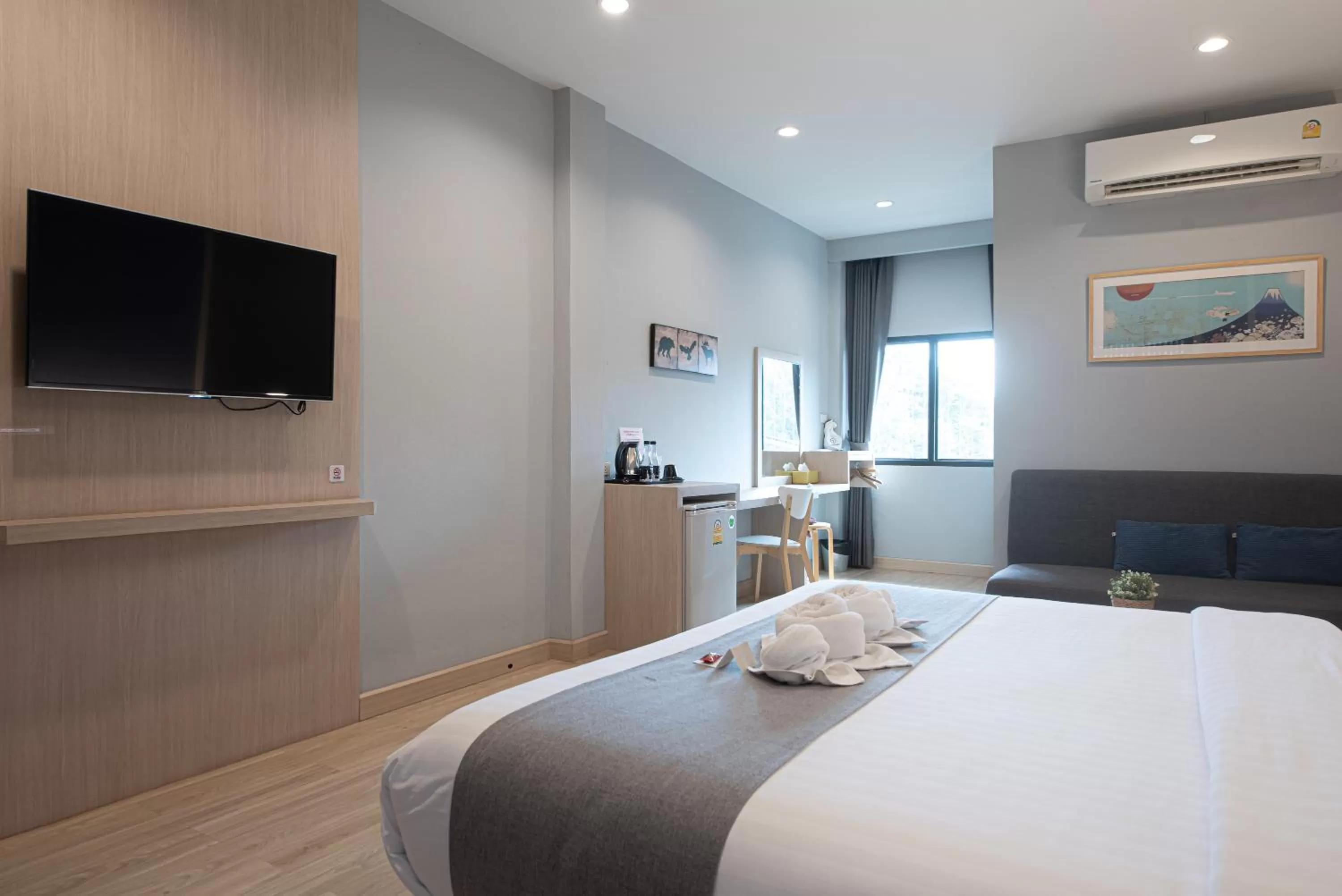 TV and multimedia, Bed in Tarnsiri Boutique Resort