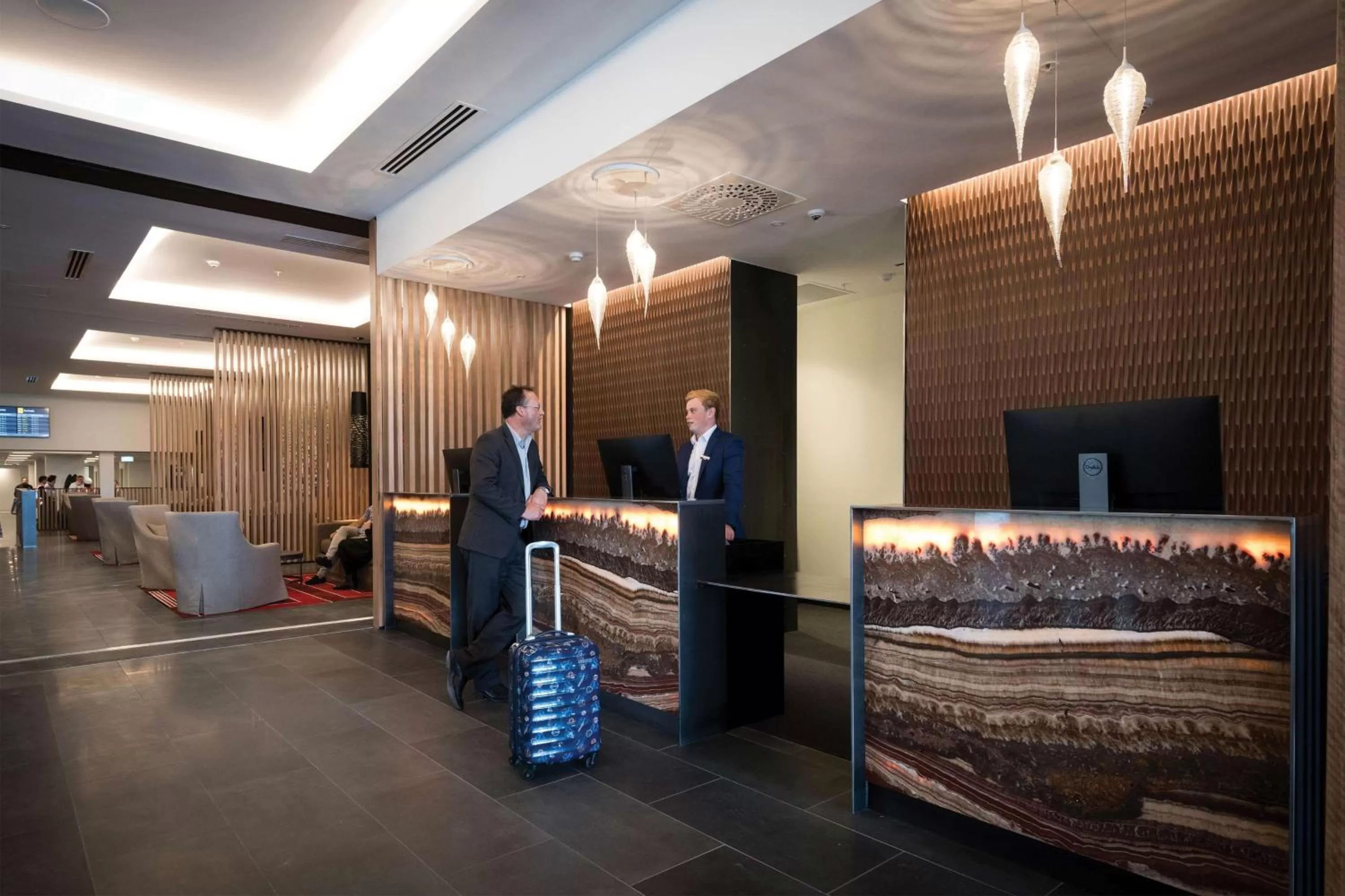 Lobby or reception in Rydges Wellington Airport