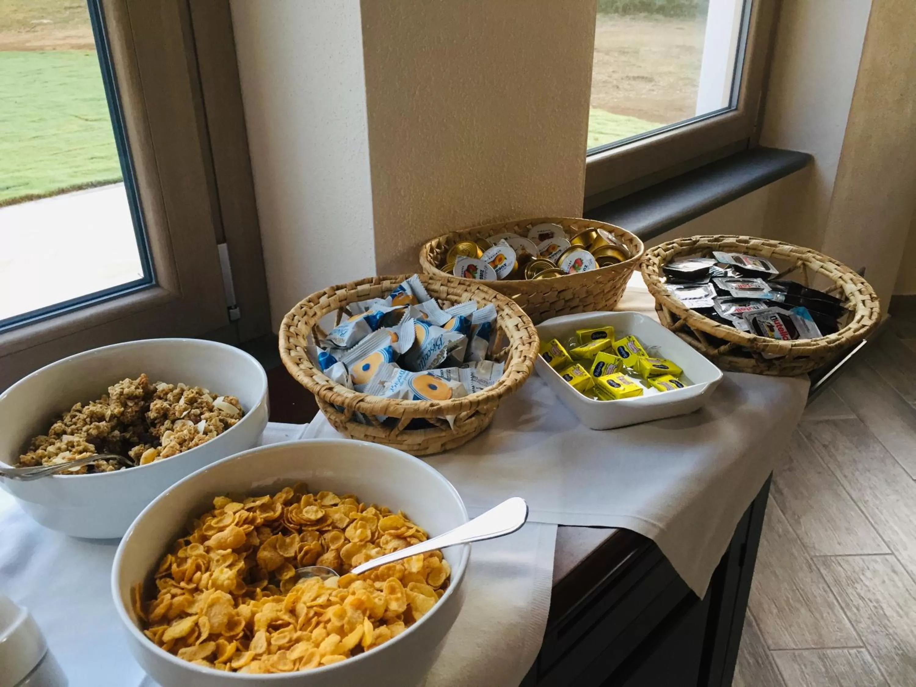 Buffet breakfast in Regia Hotel