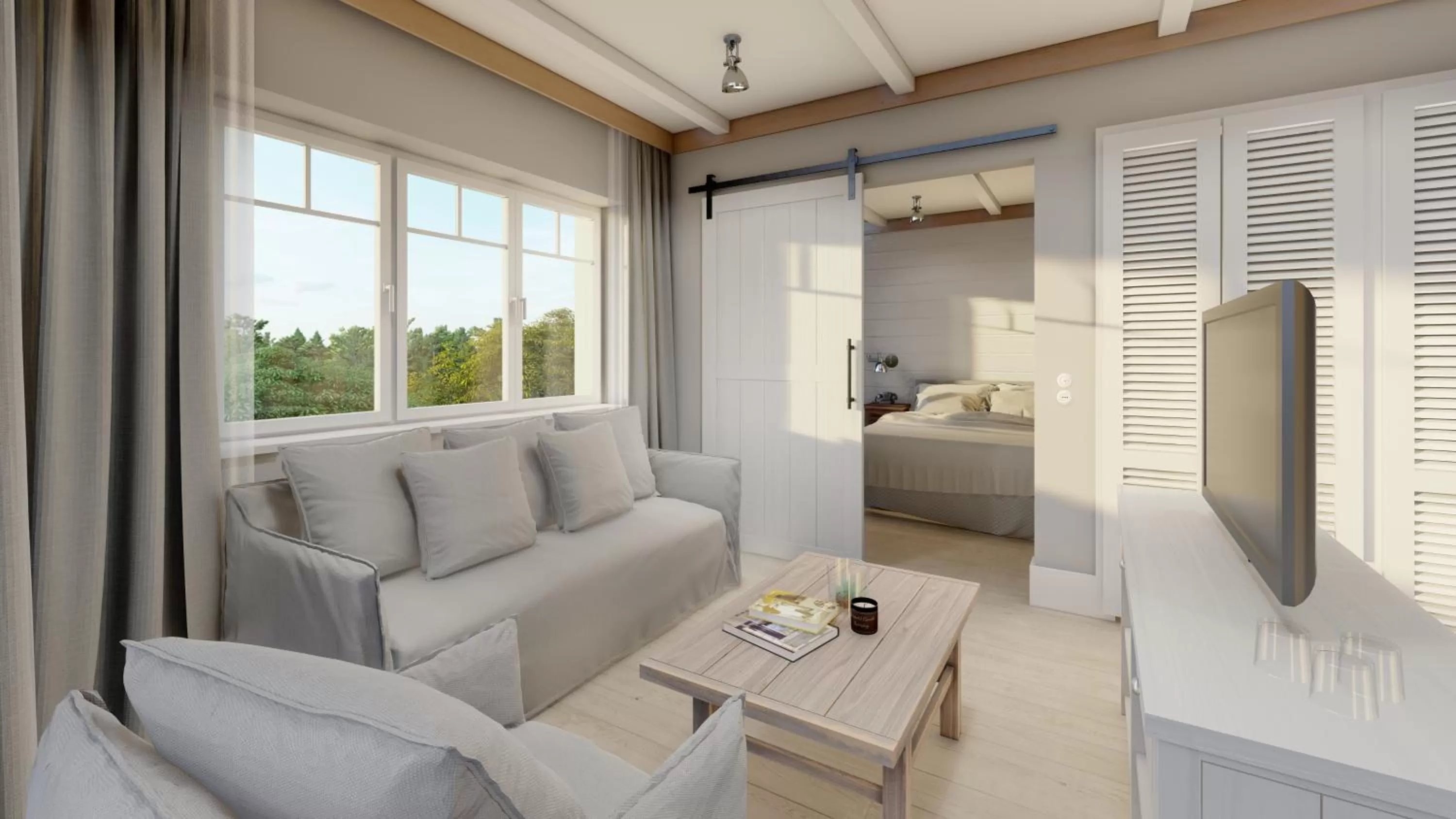 Large Suite with Terrace or Balcony / The Cozy Lofts in The Cozy Hotel & Lofts Timmendorfer Strand