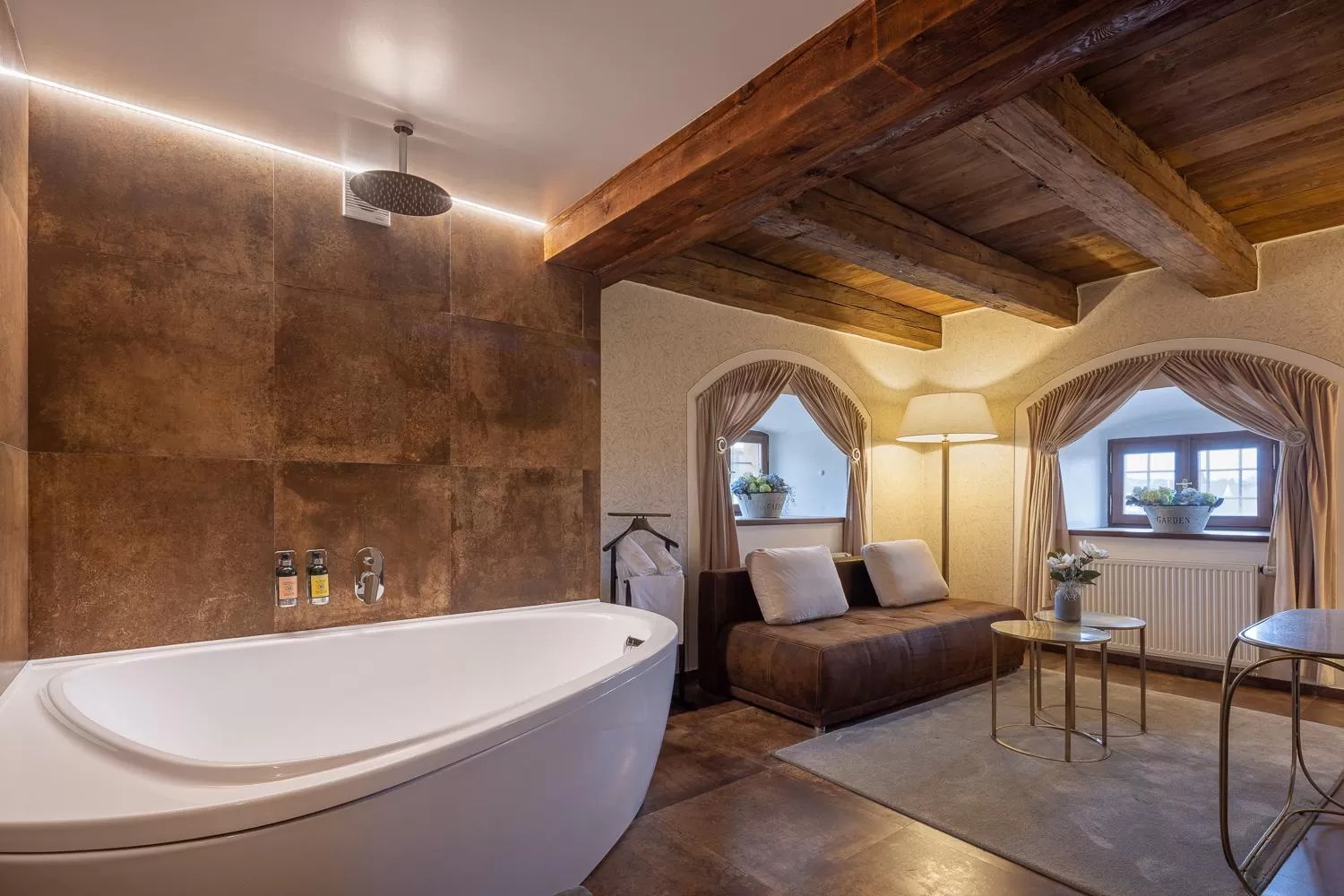 Living room in Pytloun Chateau Hotel Ctěnice