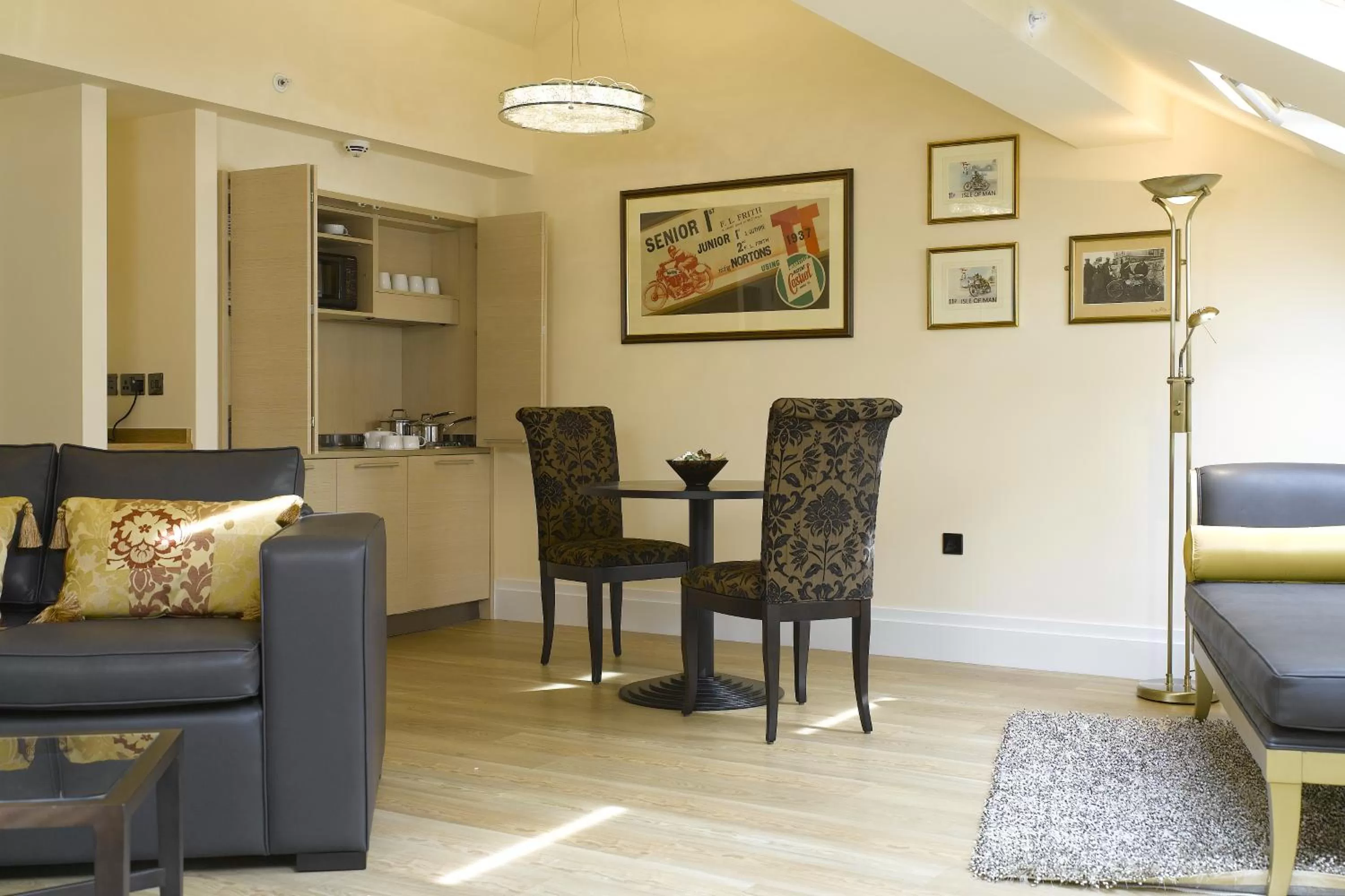 Living room in The Sefton