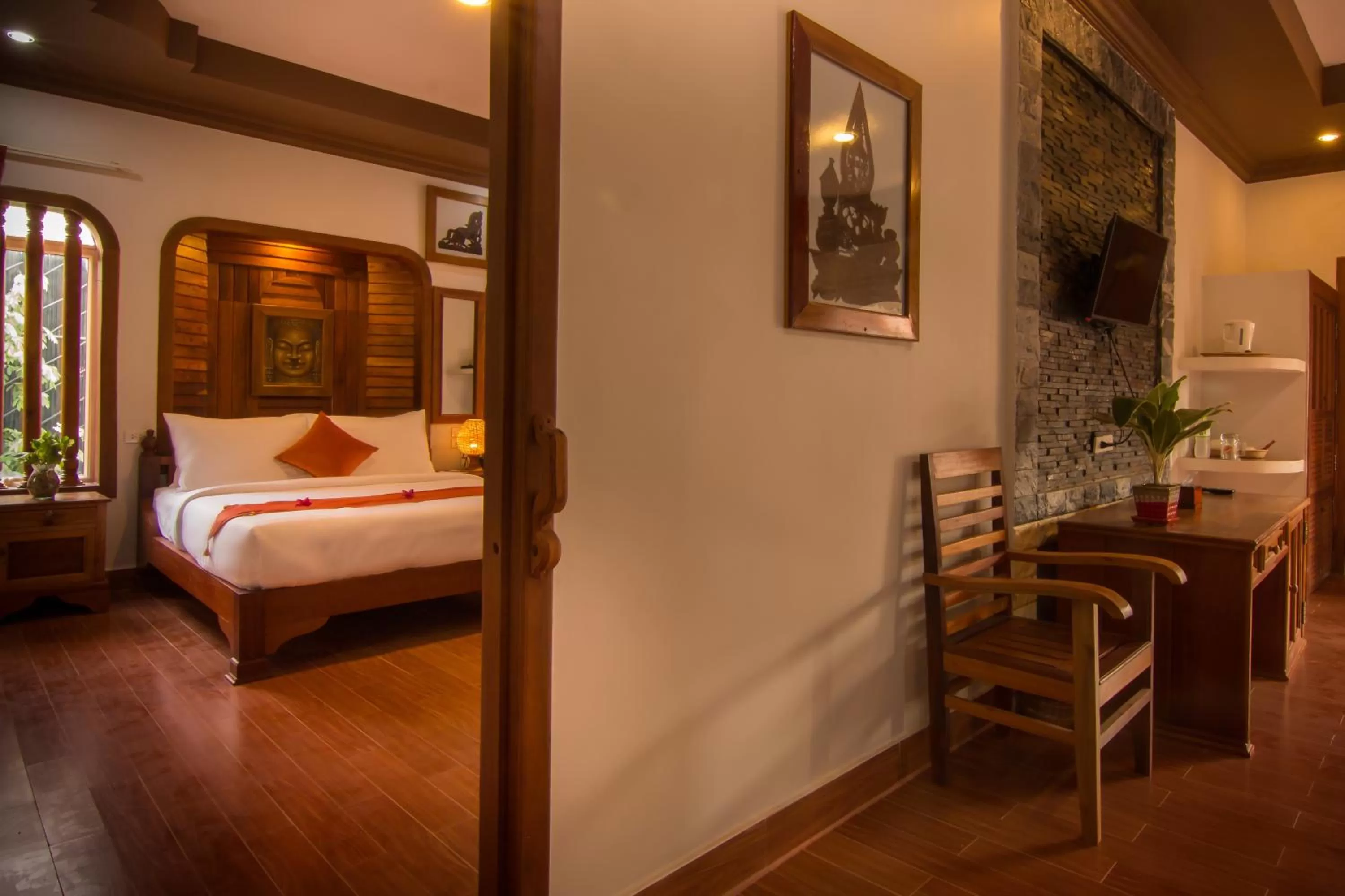 Bedroom, Bed in RaVorn Villa Boutique