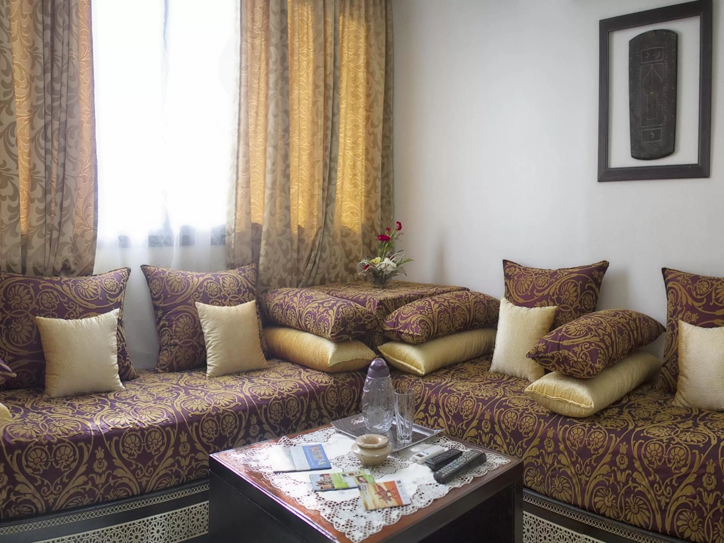 Seating Area in Apparts-hôtel ISNI