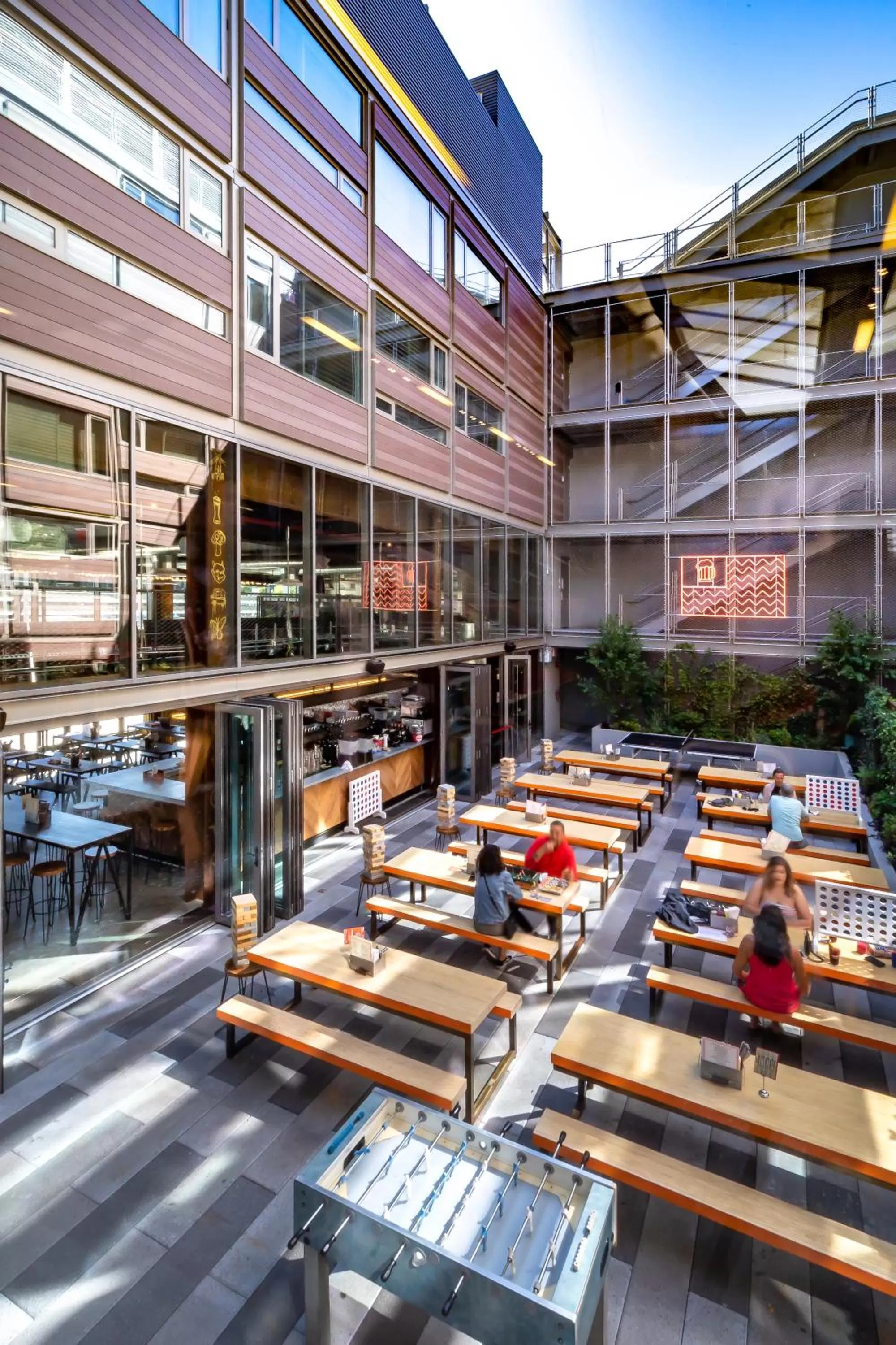 Patio in Pod Brooklyn