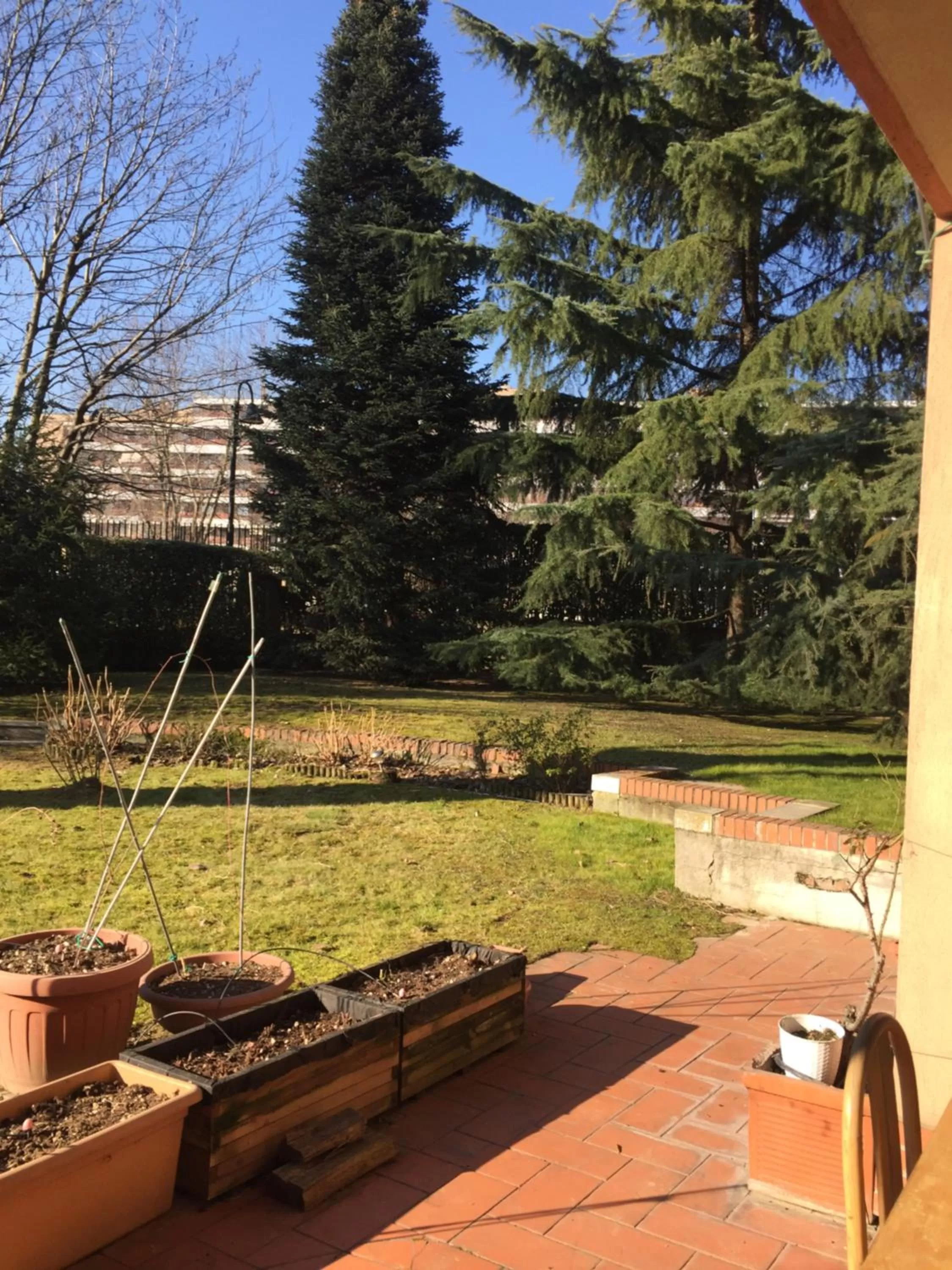 Garden view in B&B Borgo dei Fiori