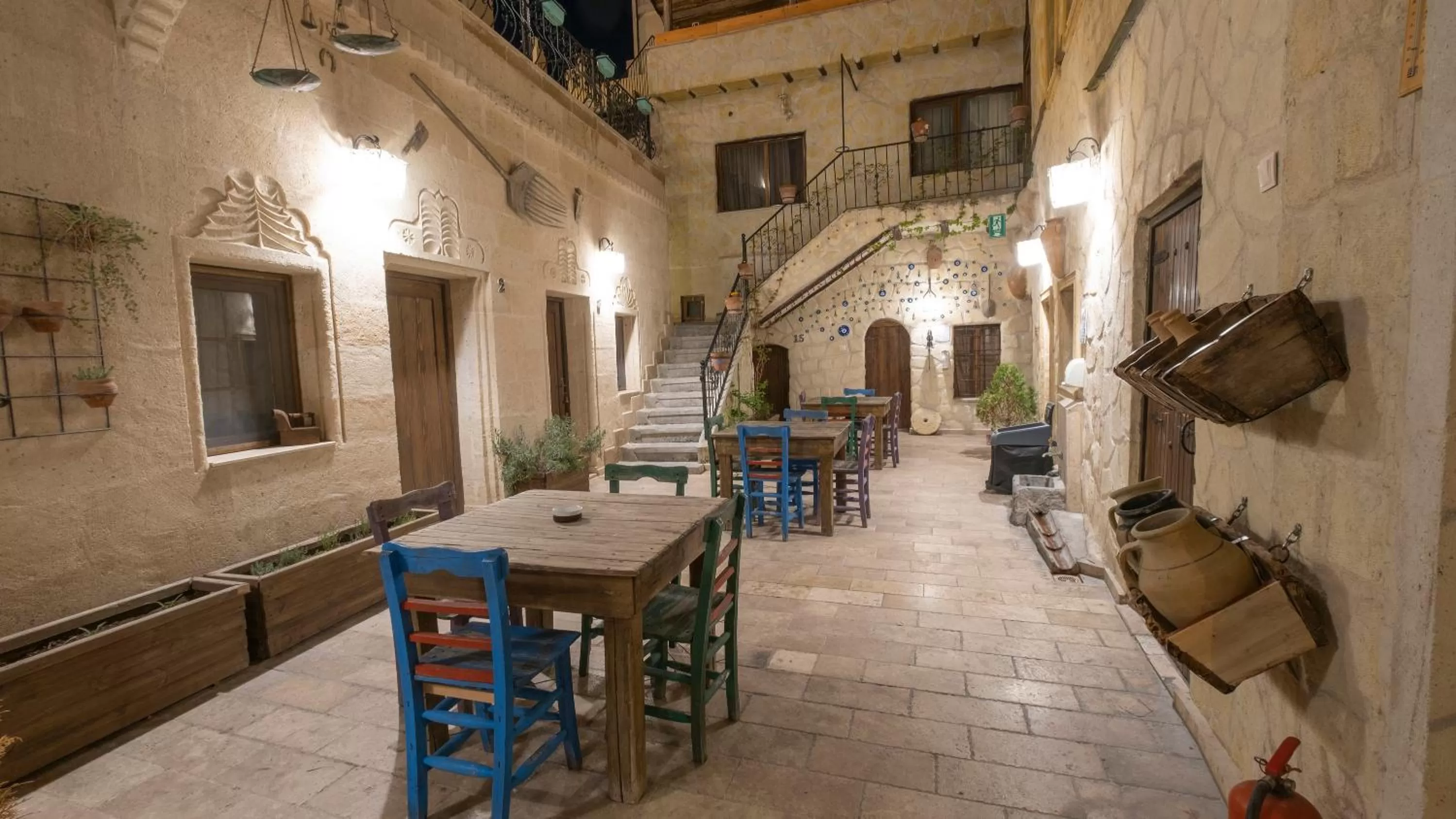 Patio in In Stone House