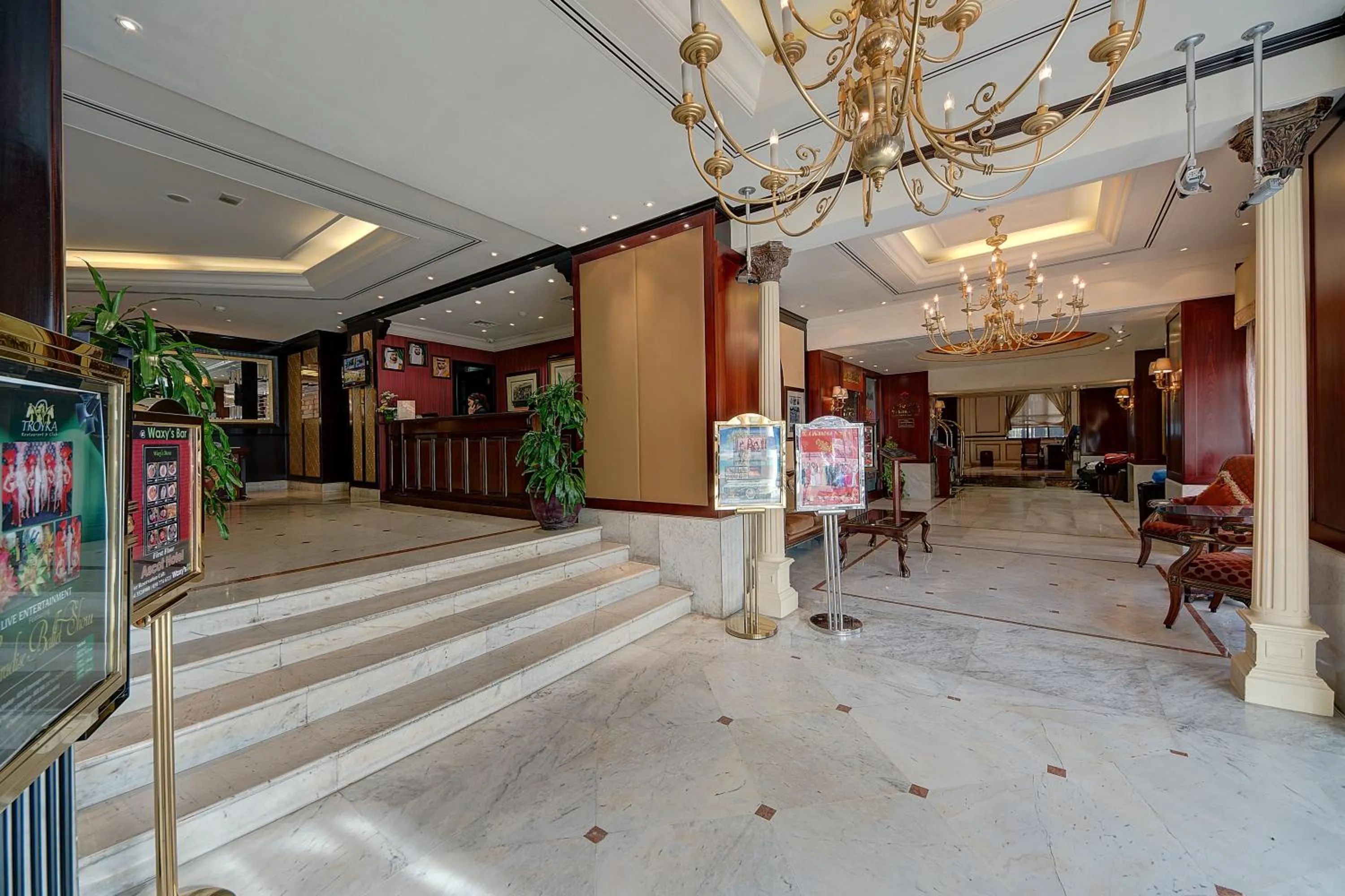 Lobby or reception in Ascot Hotel