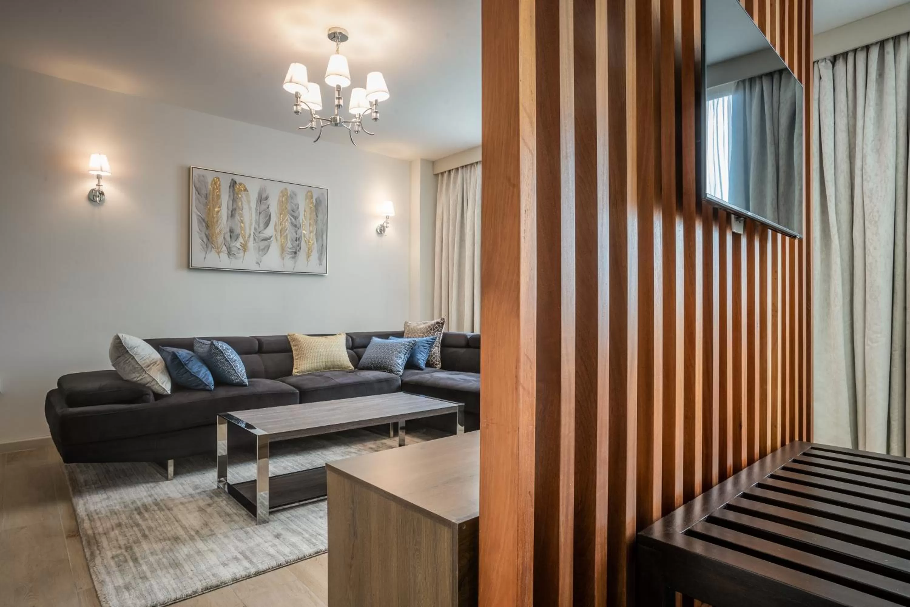 Seating area in Yaya Hotel & Apartments