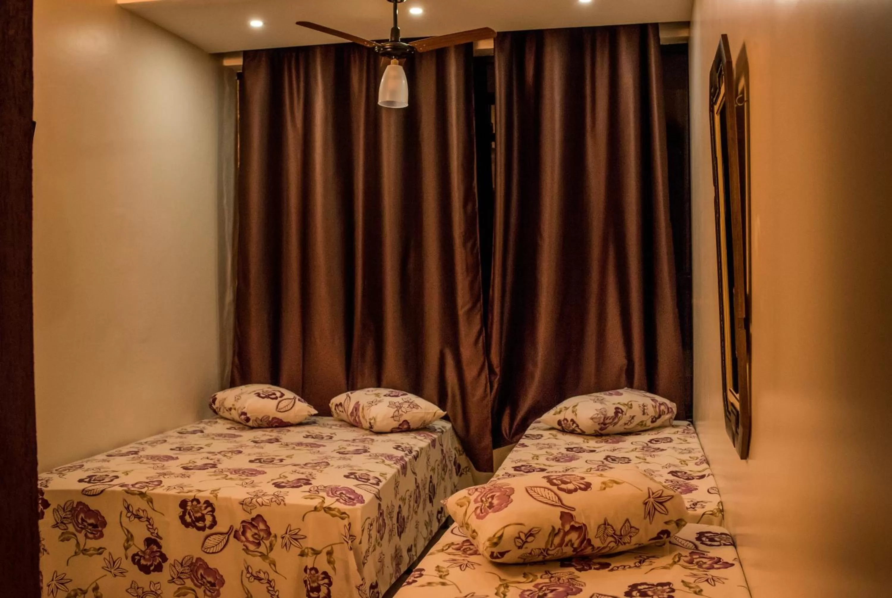 Bed in Pousada Rabake