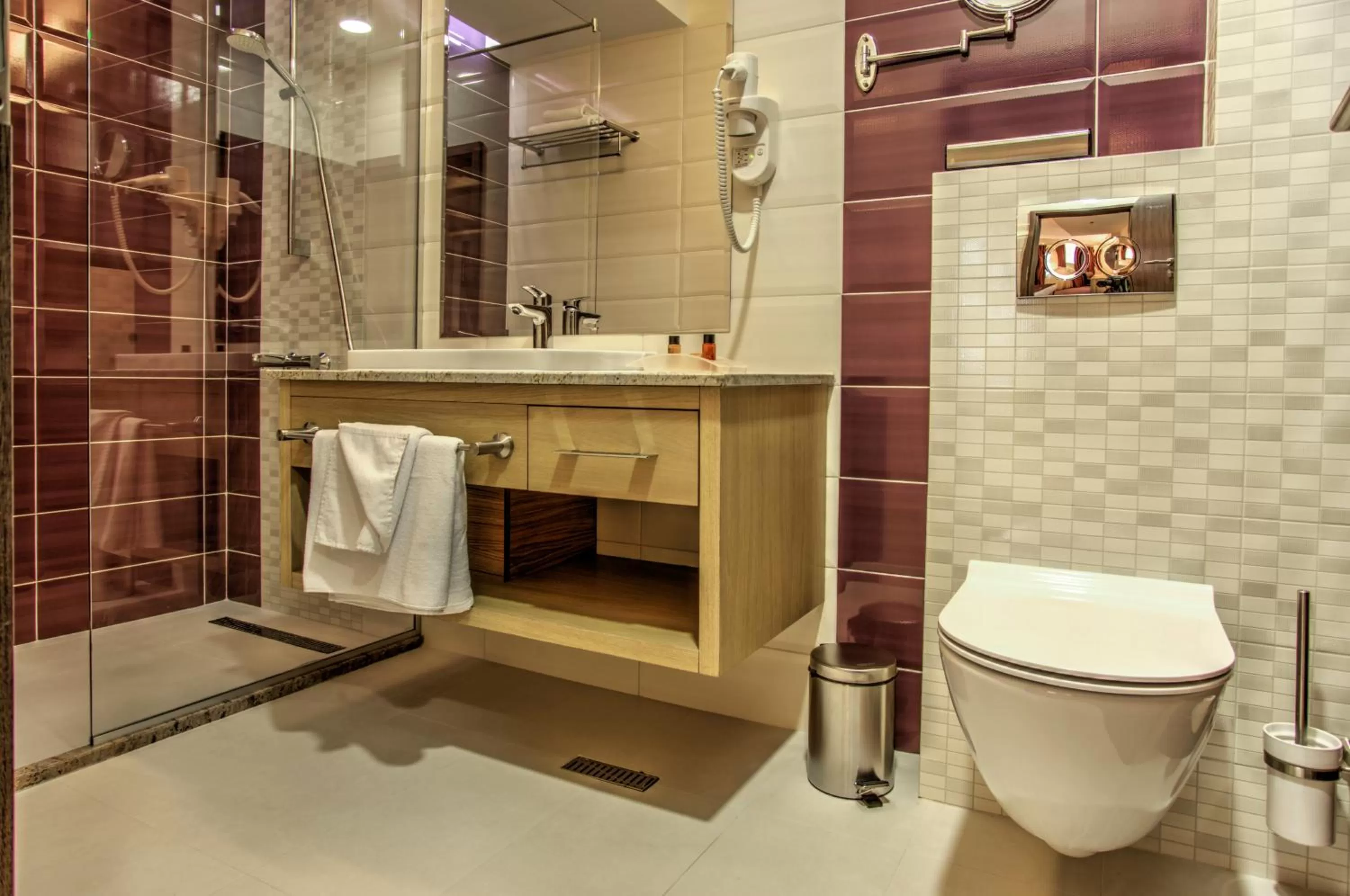 Shower in Holiday Inn Plovdiv by IHG