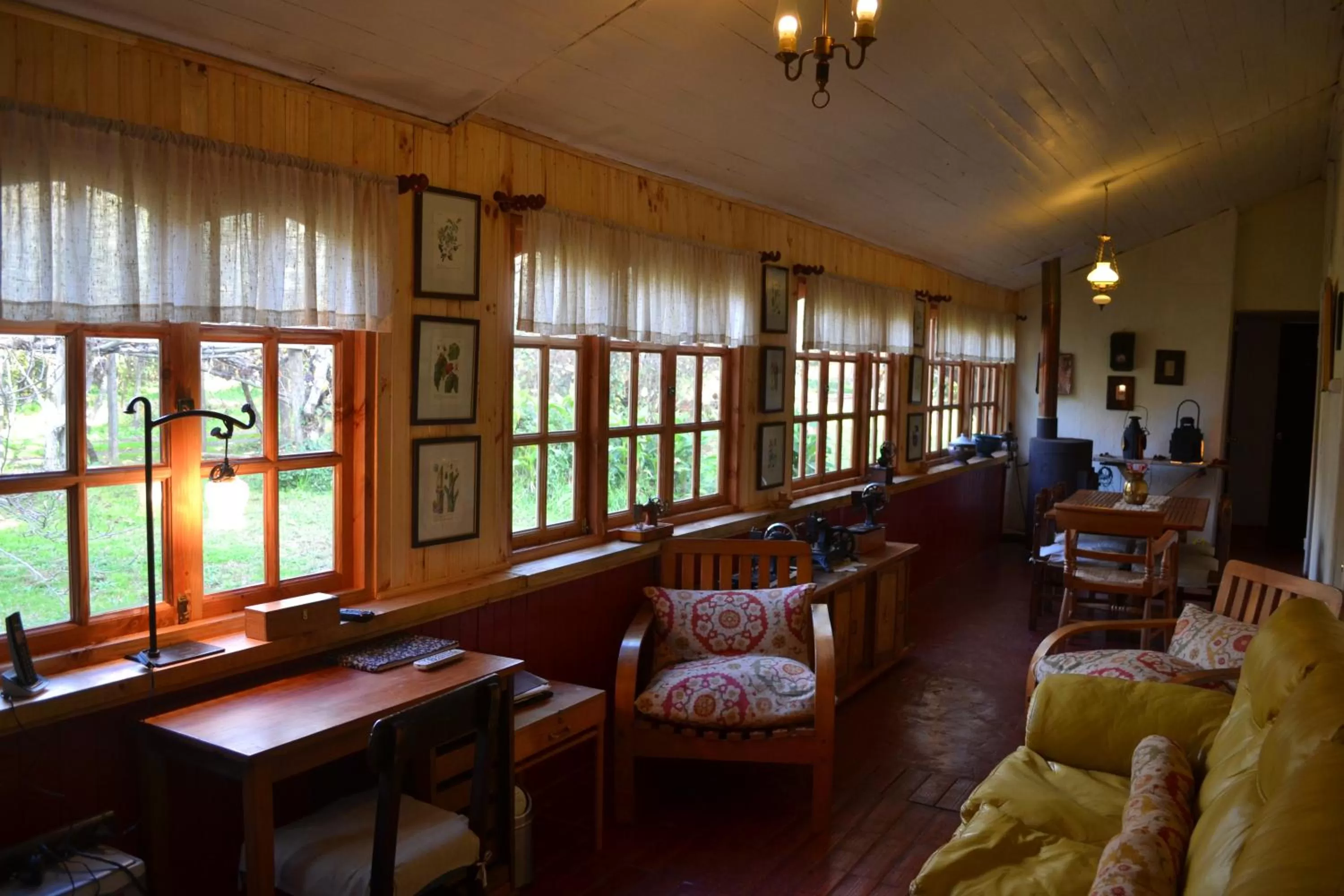 Lobby or reception in La Casa de Adobe Natural y Más